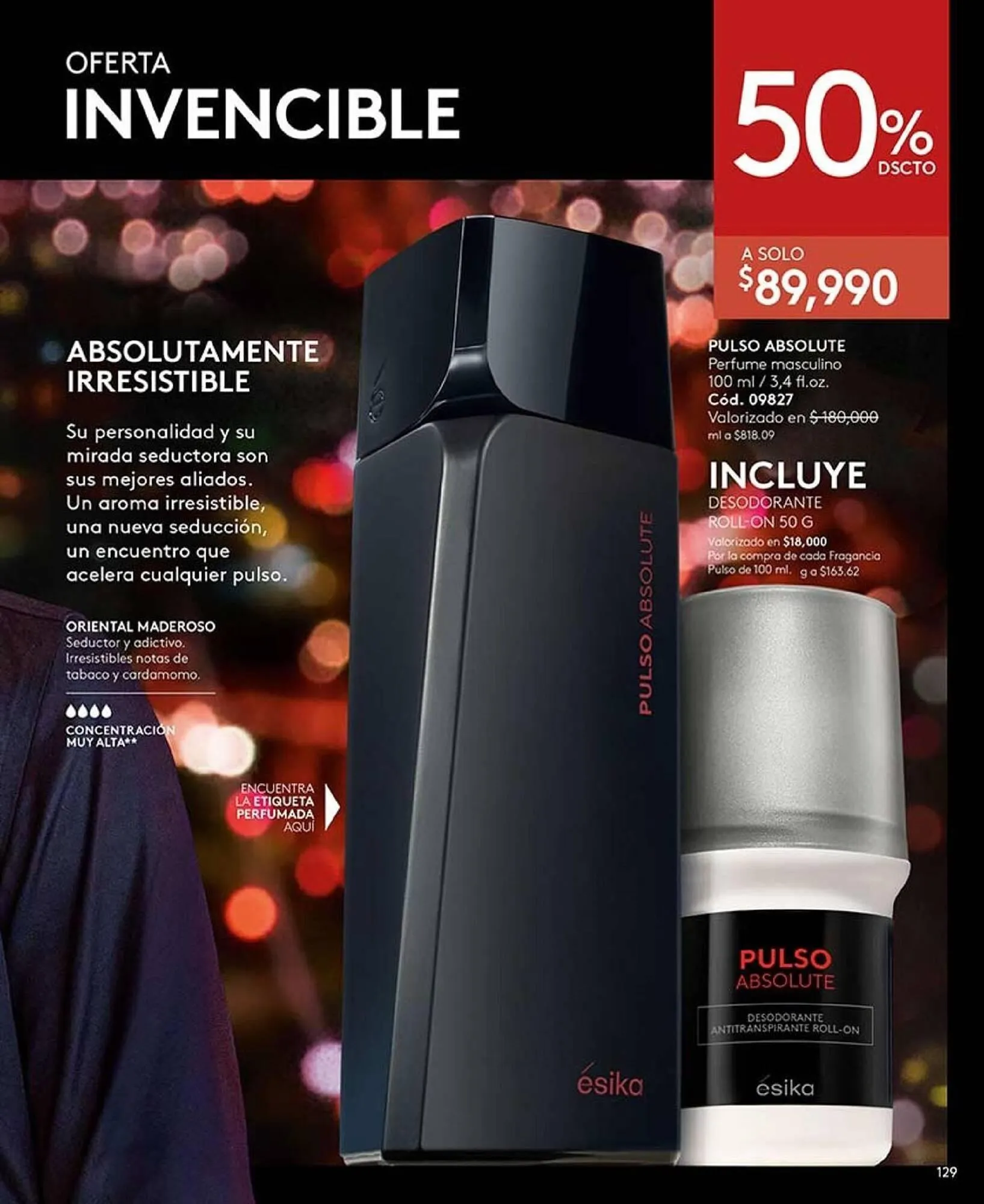 Catalogo de Catálogo Ésika 1 de noviembre al 30 de noviembre 2025 - Pag 129