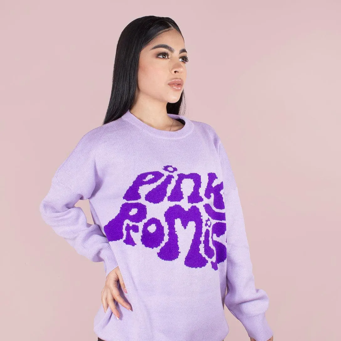 Buzo oversize color lila, para dama