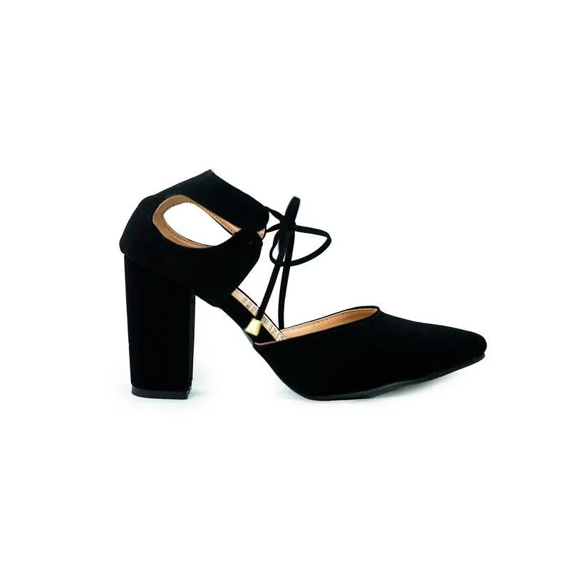 TACONES NEGRO FOCAL MUJER