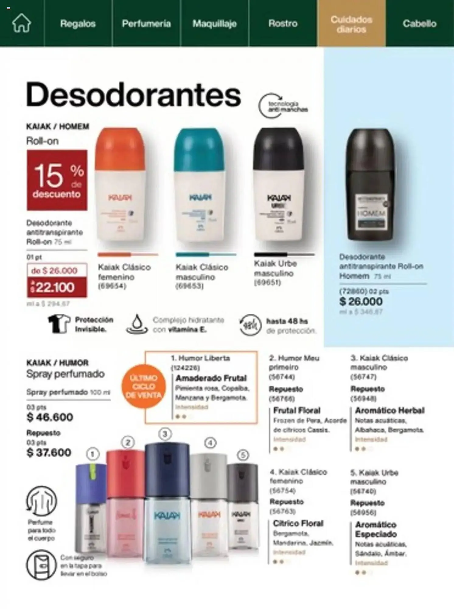 Catalogo de Catálogo Natura 27 de noviembre al 31 de diciembre 2024 - Pag 162