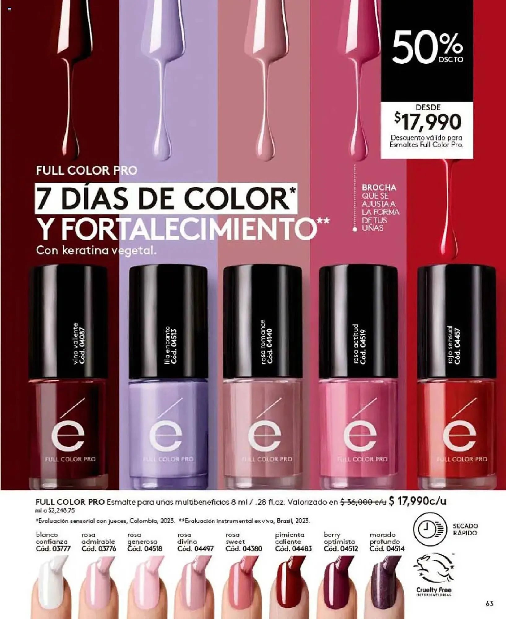 Catalogo de Catálogo Ésika 24 de septiembre al 1 de diciembre 2025 - Pag 63