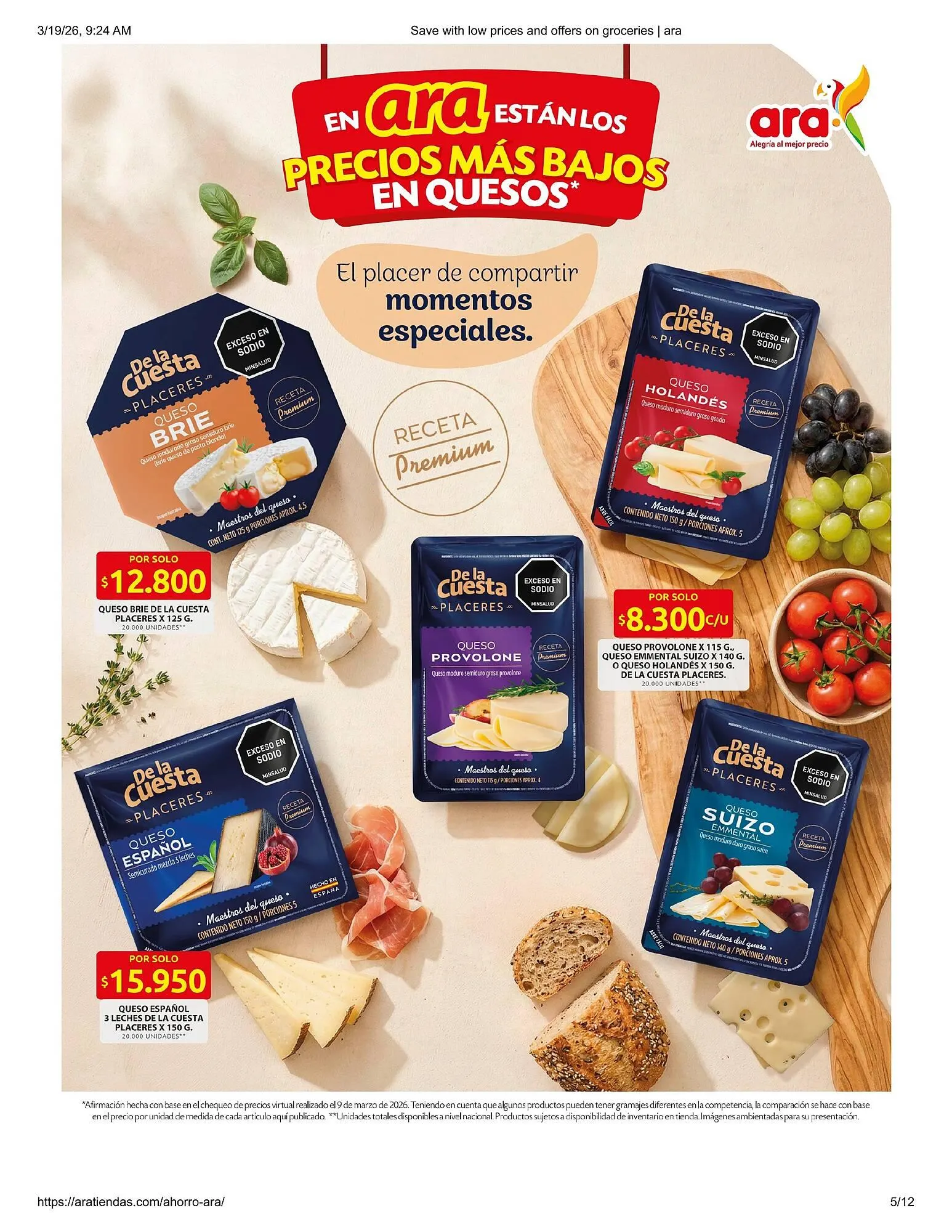 Catalogo de Catálogo Ara 19 de marzo al 10 de abril 2026 - Pag 5