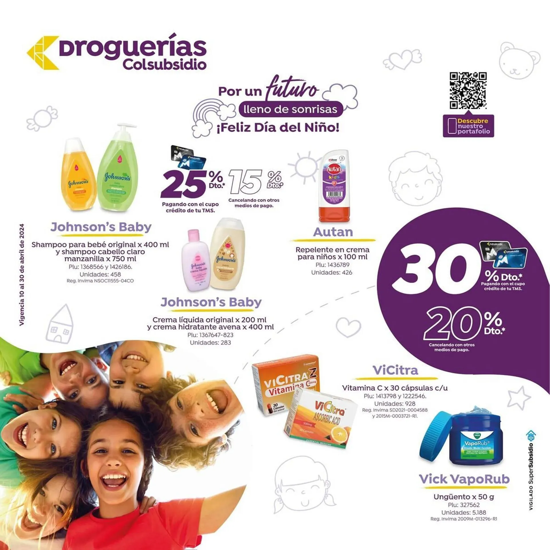 Catalogo de Catálogo Droguerías Colsubsidio 17 de abril al 30 de abril 2024 - Pag 1