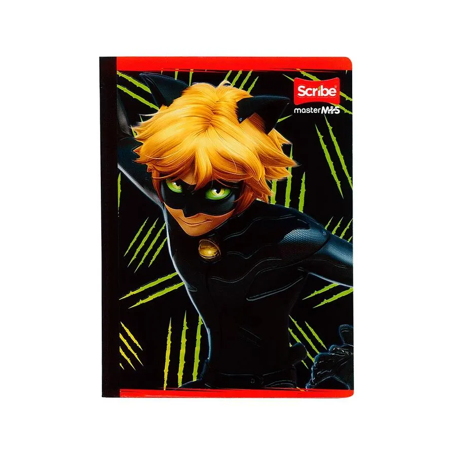 Cuaderno Cosido ladyBug 100 Hojas Cuadros