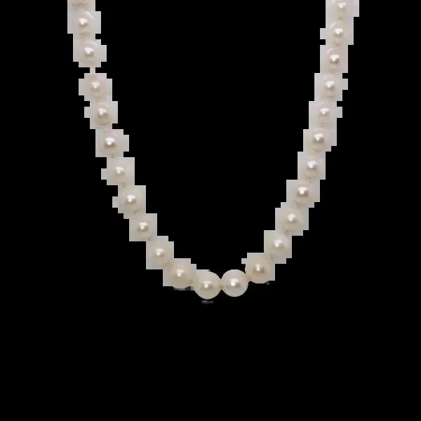 Collar Bauer oro amarillo 18K, perlas y zafiros