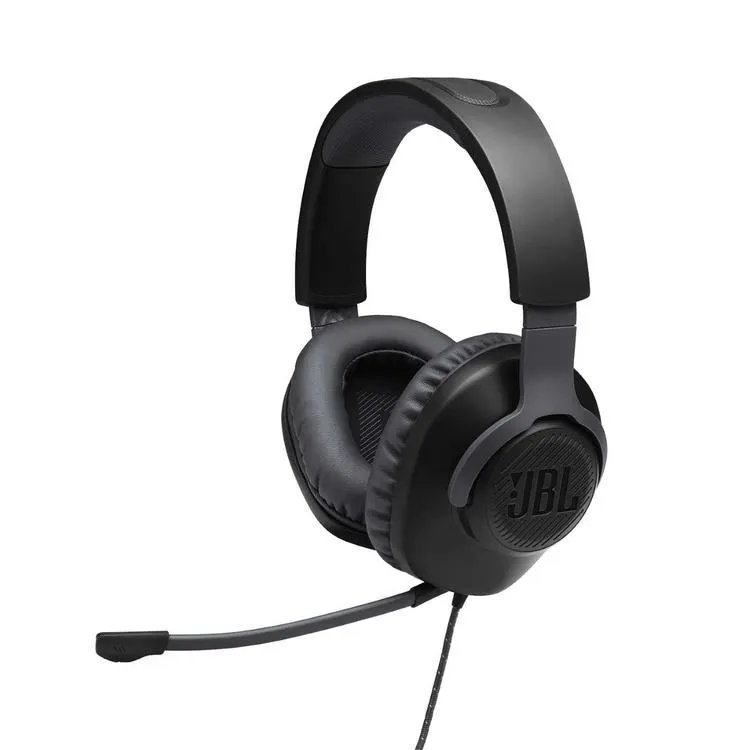 Audífonos de Diadema JBL Alámbricos On Ear Gaming Quantum Q100 Negro