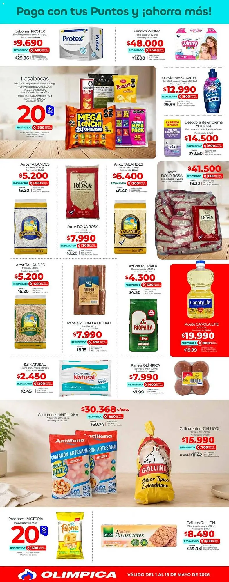 Catalogo de Catálogo Olímpica 1 de mayo al 15 de mayo 2026 - Pag 2