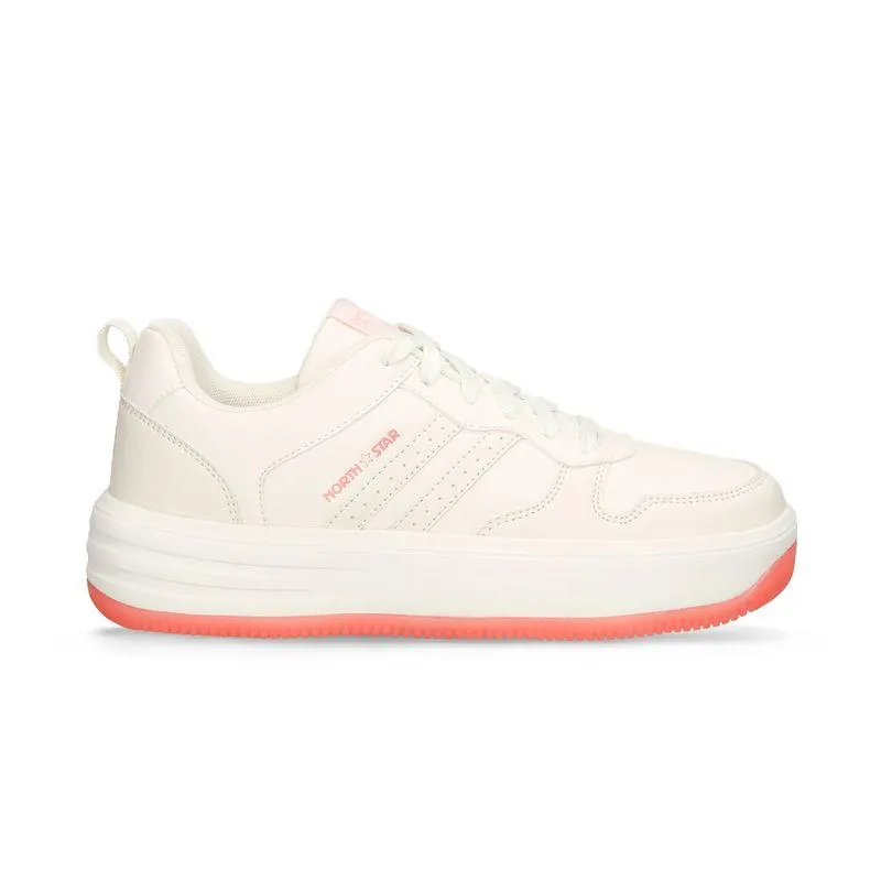 Tenis Casuales Blanco North Star Isaura Gina Mujer