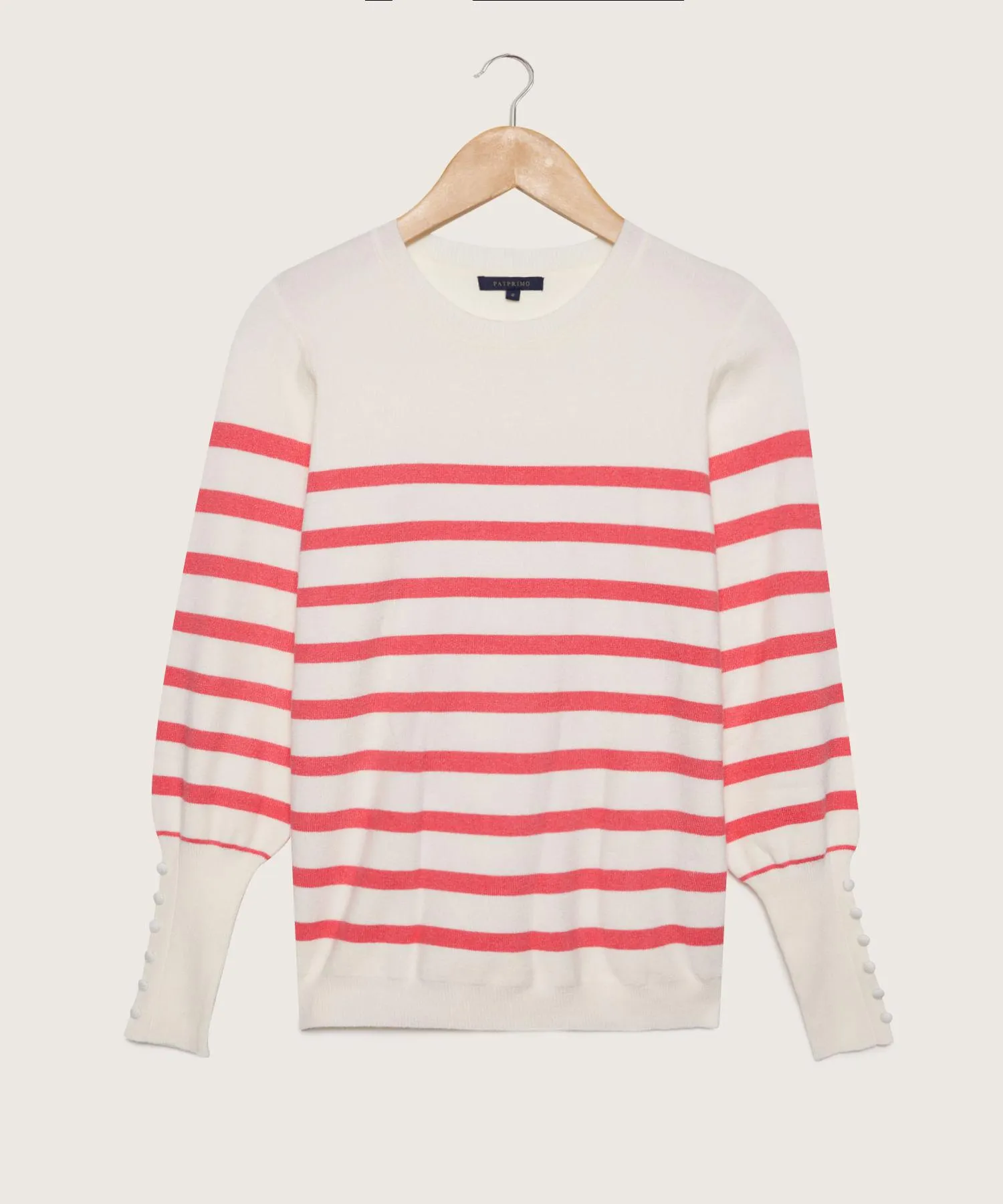 Saco Manga Larga Con Rayas