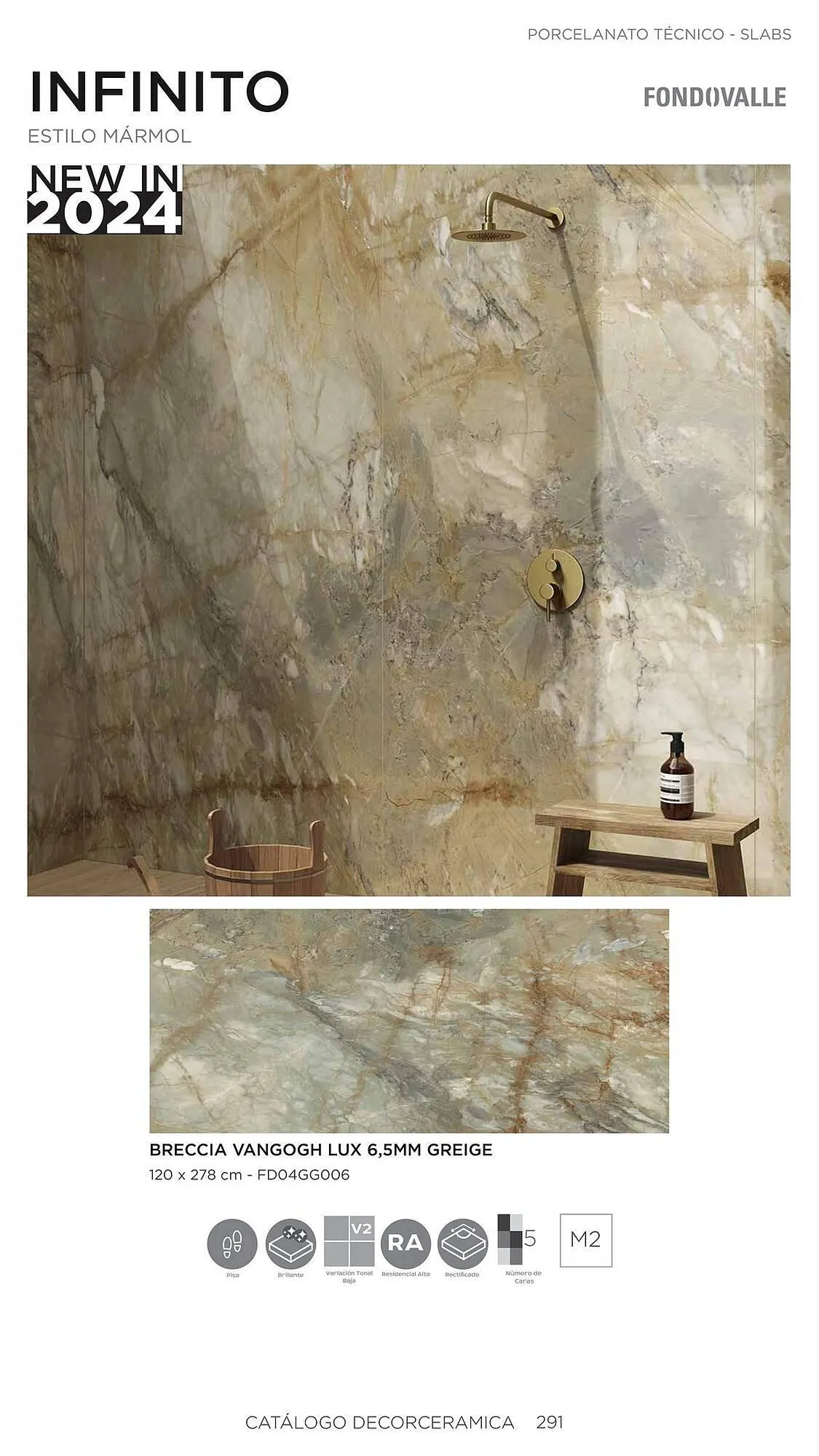 Catalogo de Catálogo Decorceramica 6 de noviembre al 6 de mayo 2025 - Pag 291