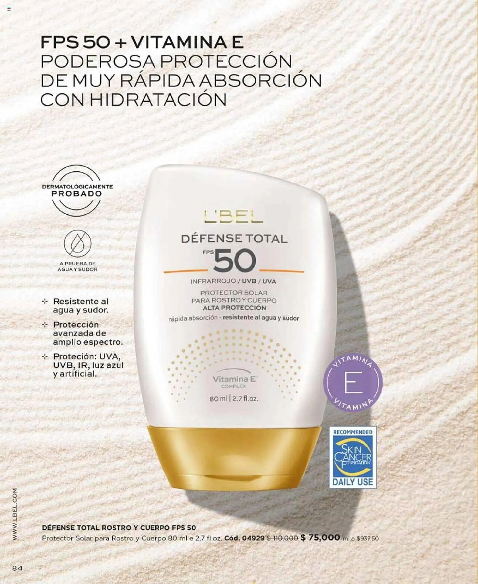 Catalogo de Catálogo L'bel 1 de febrero al 29 de febrero 2024 - Pag 84