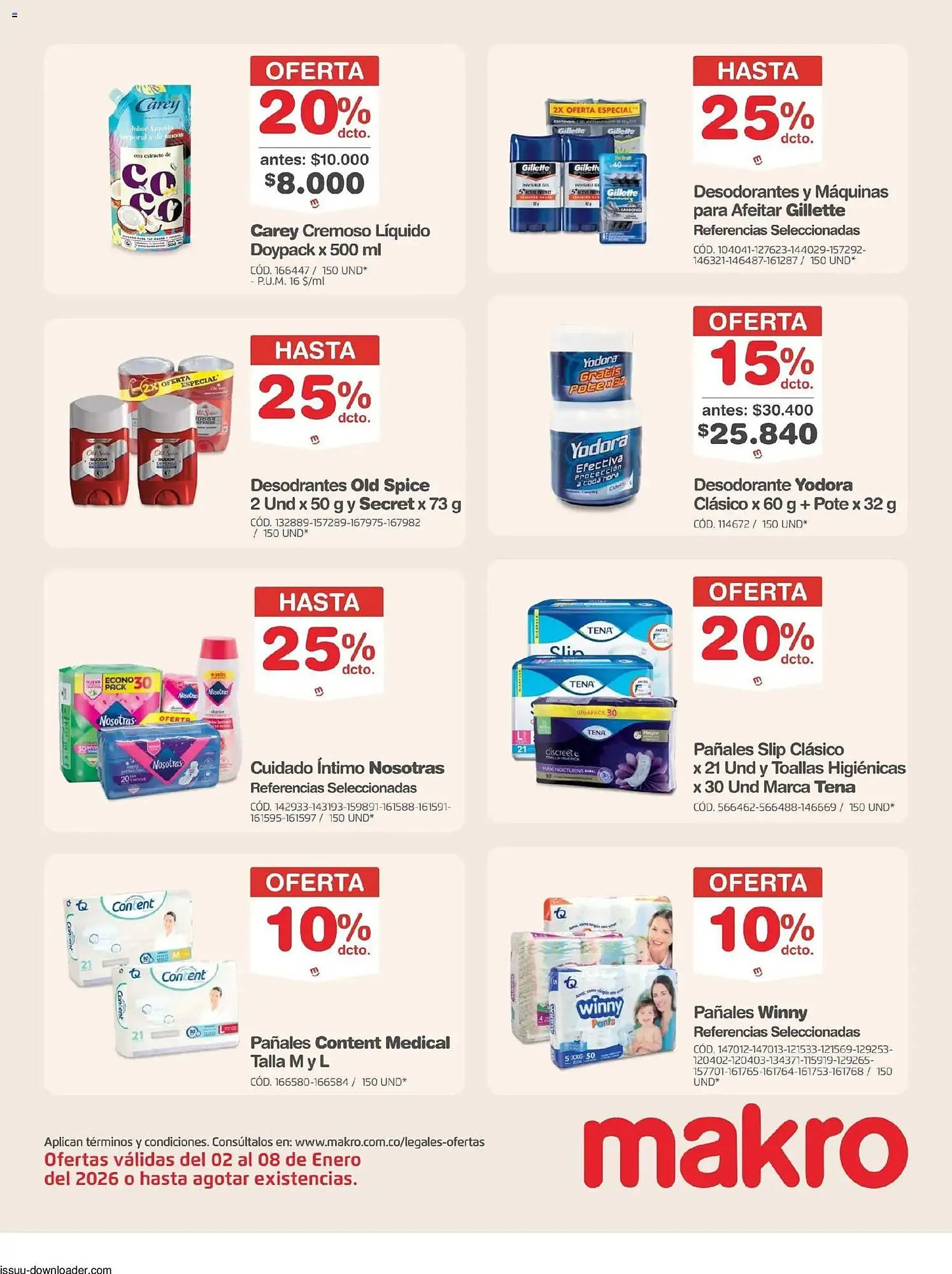 Catalogo de Catálogo Makro 2 de enero al 8 de enero 2026 - Pag 14