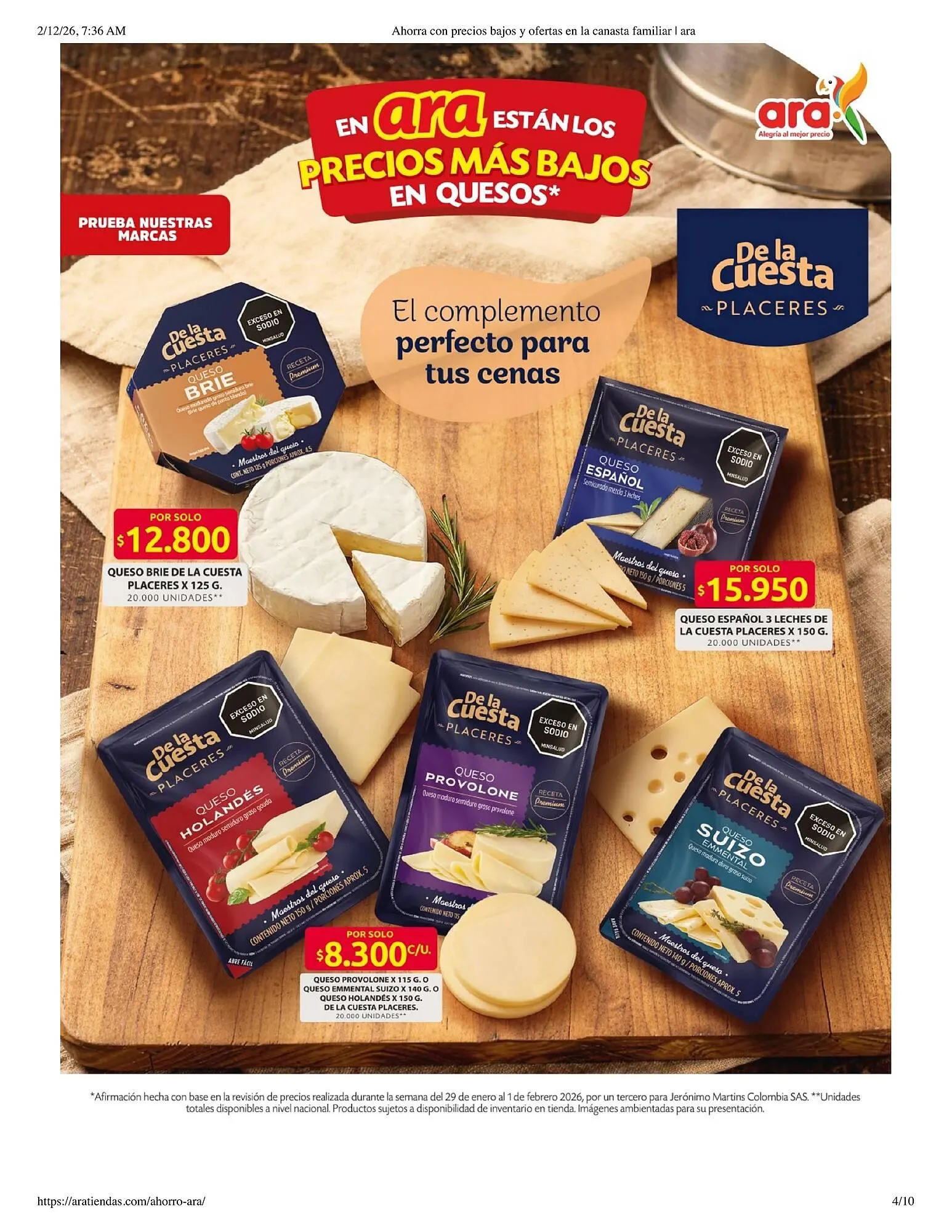Catalogo de Catálogo Ara 12 de febrero al 18 de febrero 2026 - Pag 4