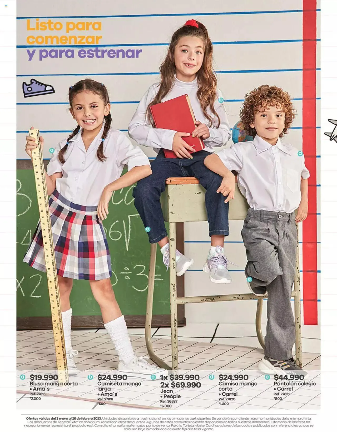 Catalogo de Éxito - Con tu Éxito regresa con toda a clases 3 de enero al 29 de febrero 2024 - Pag 42