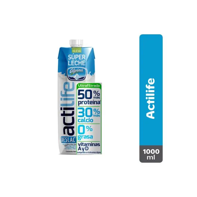 Súper Leche Actilife Caja 1000 ml