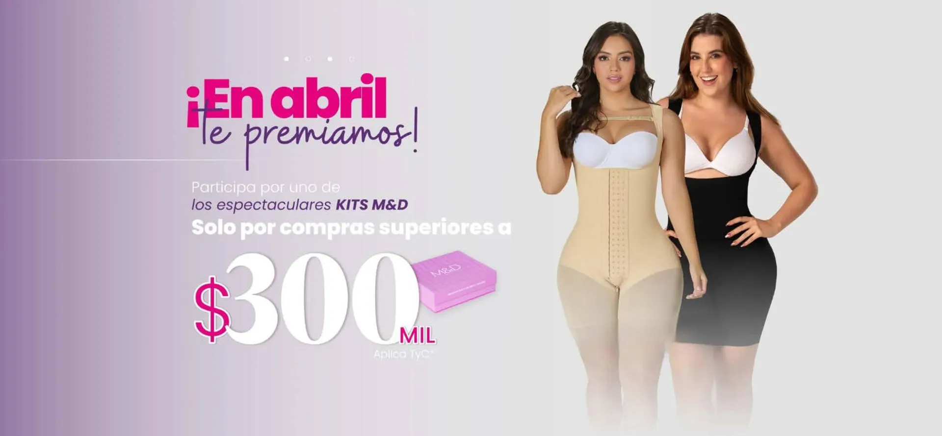 Catalogo de Catálogo Fajas M&D 2 de abril al 30 de abril 2026 - Pag 1