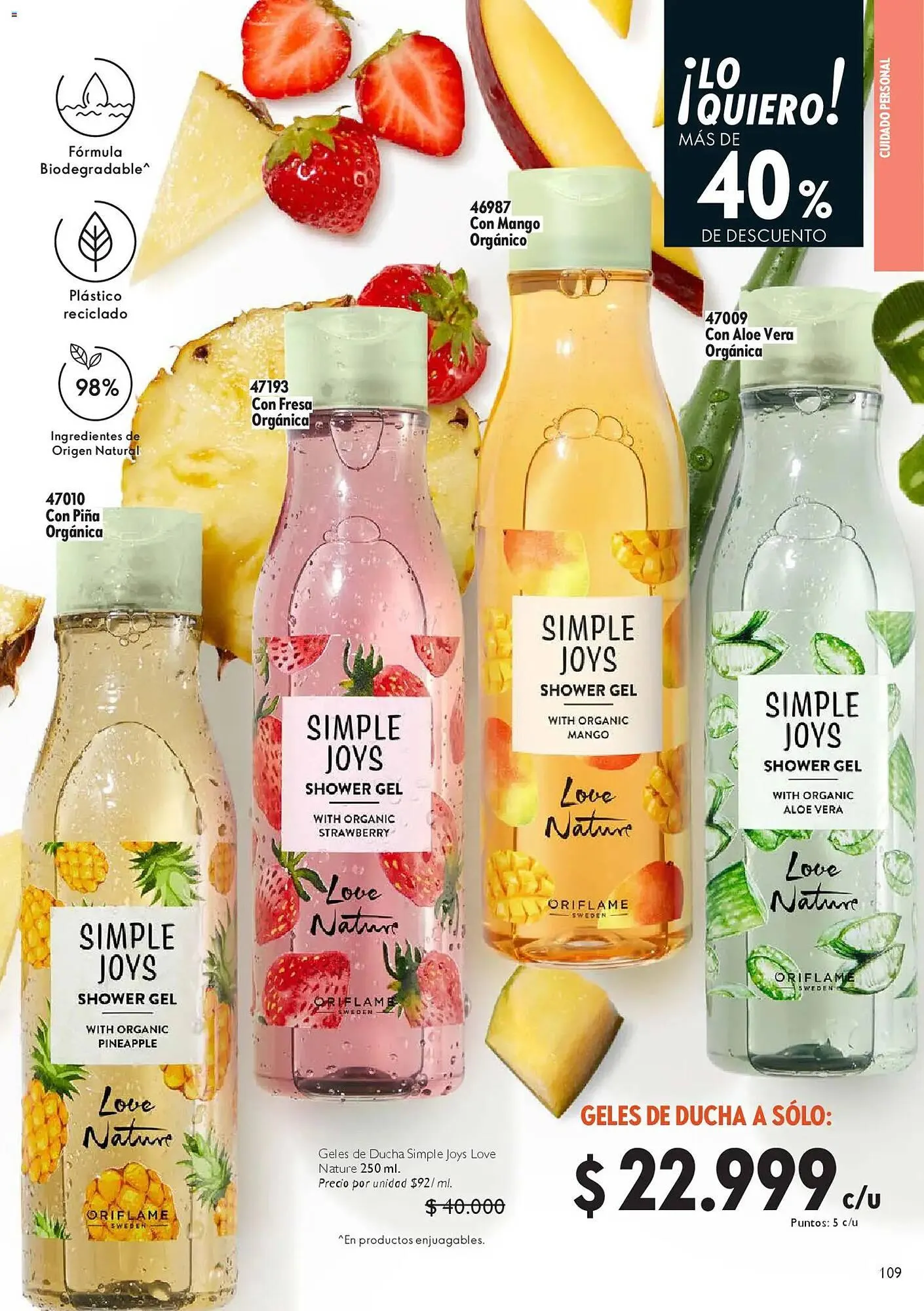 Catalogo de Catálogo Oriflame 28 de marzo al 18 de abril 2026 - Pag 109
