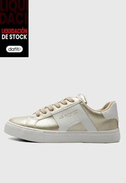 Tenis Lifestyle Dorado-Blanco Royal County of Berkshire Polo Club