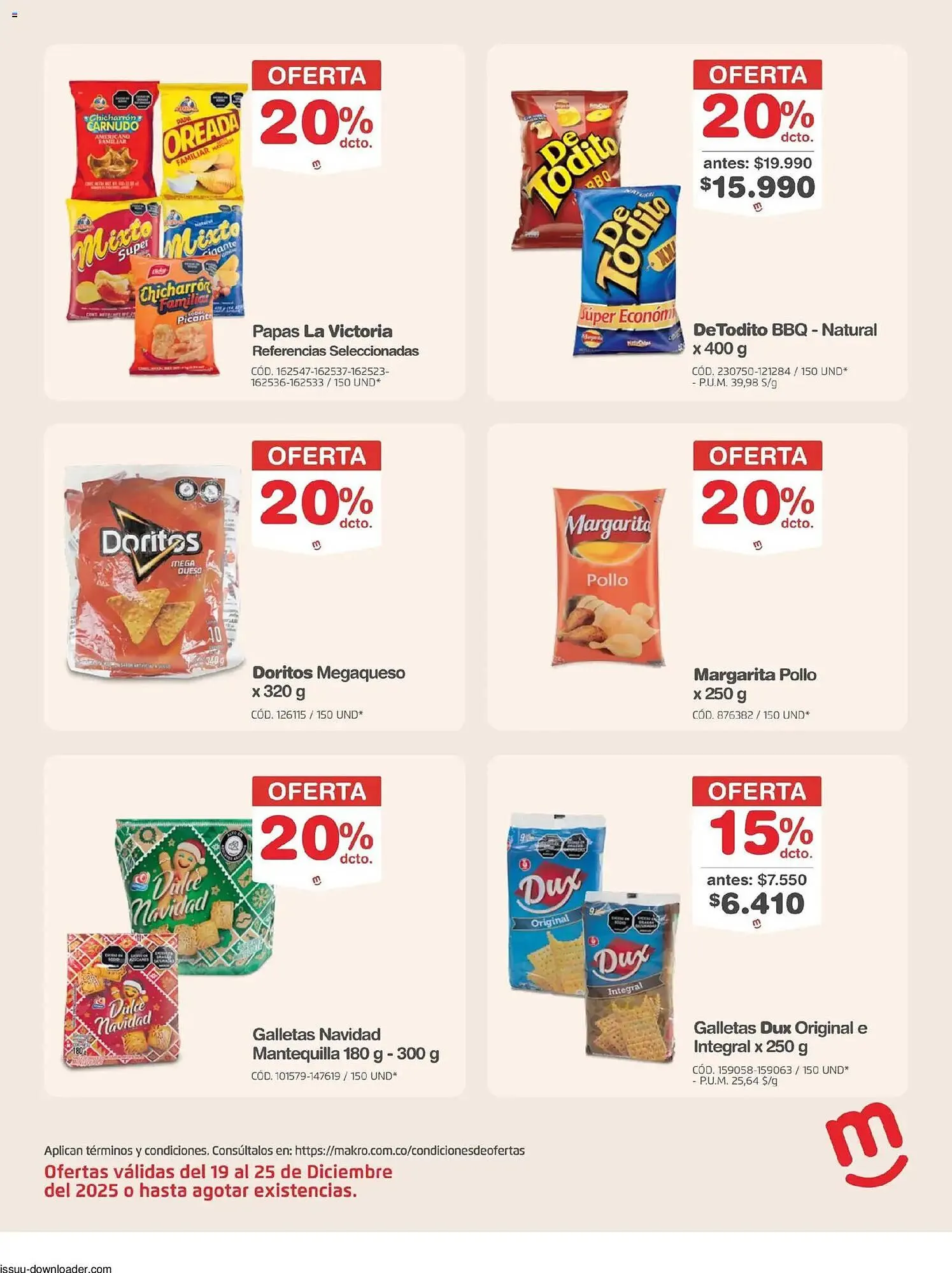 Catalogo de Catálogo Makro 19 de diciembre al 25 de diciembre 2025 - Pag 21