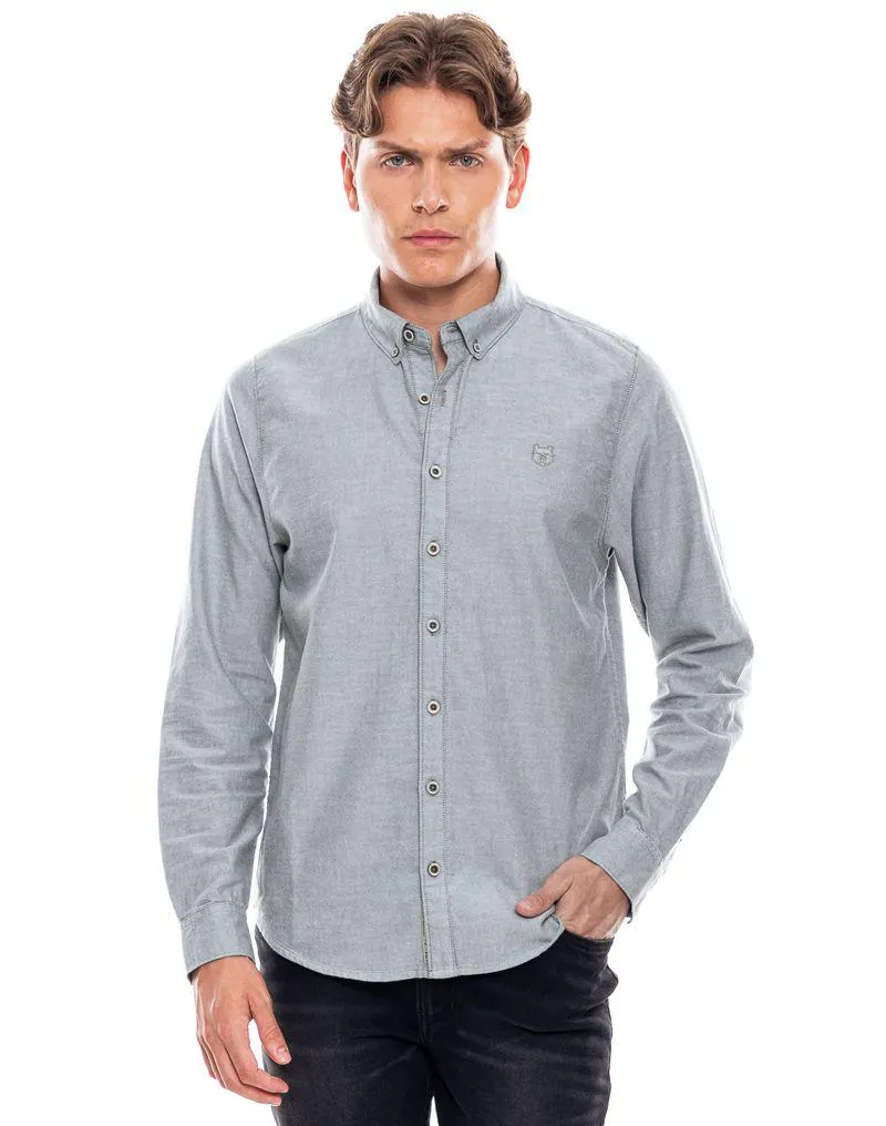 Camisa Manga Larga Unicolor