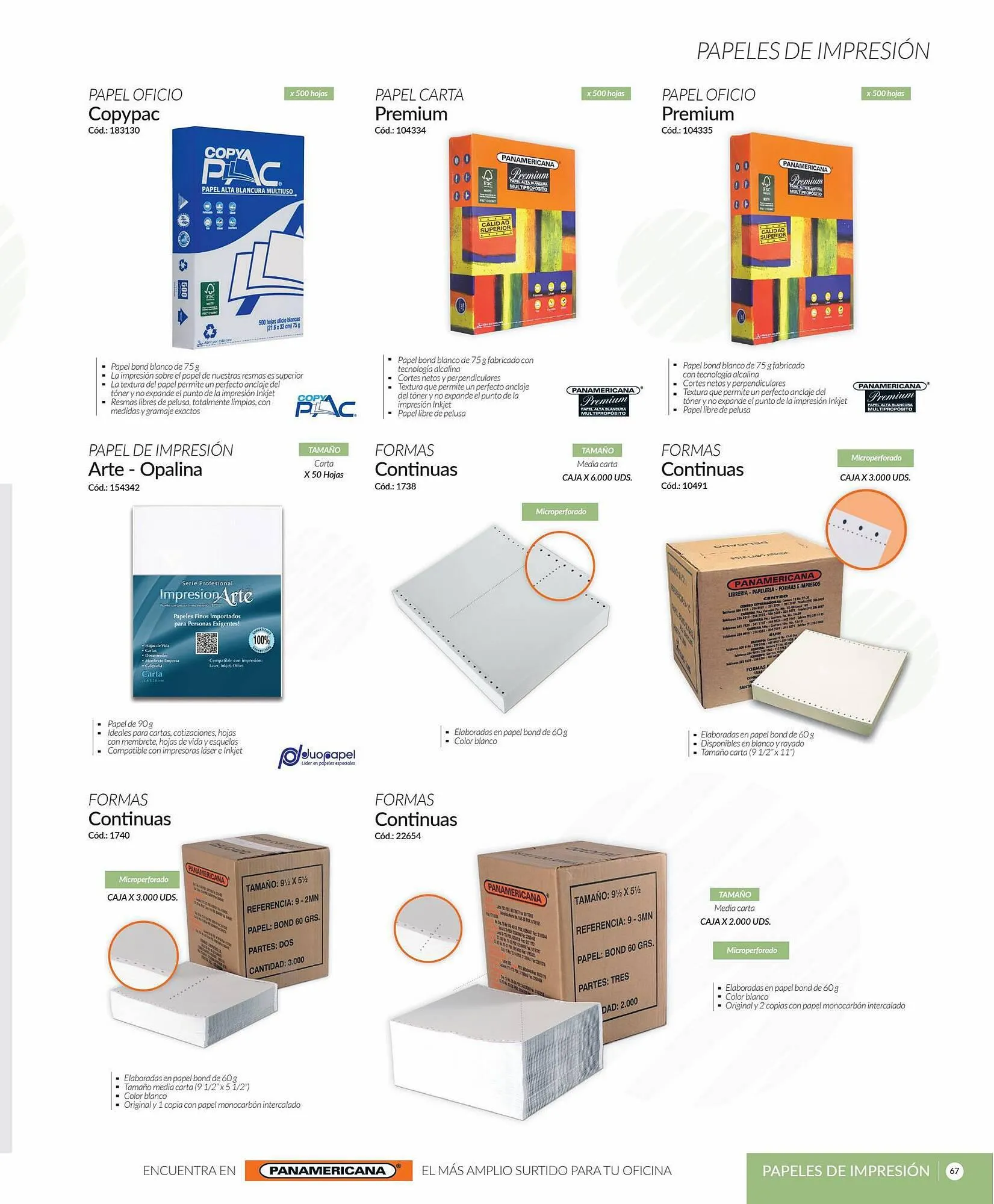 Catalogo de Catálogo Panamericana 16 de marzo al 31 de julio 2023 - Pag 69