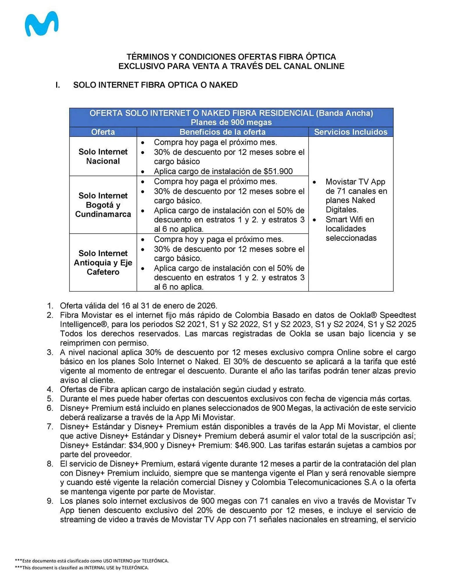 Catálogo Movistar - 1