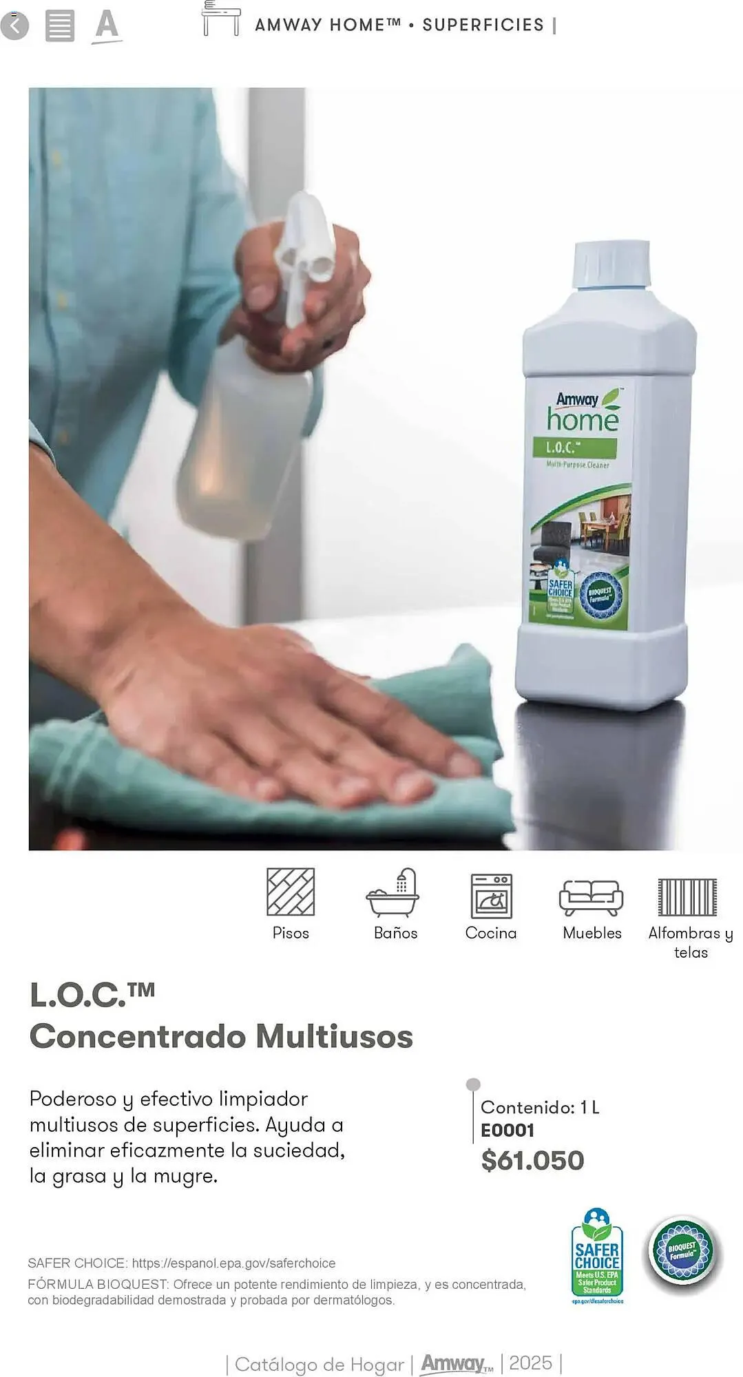 Catalogo de Catálogo Amway 30 de abril al 31 de marzo 2026 - Pag 10