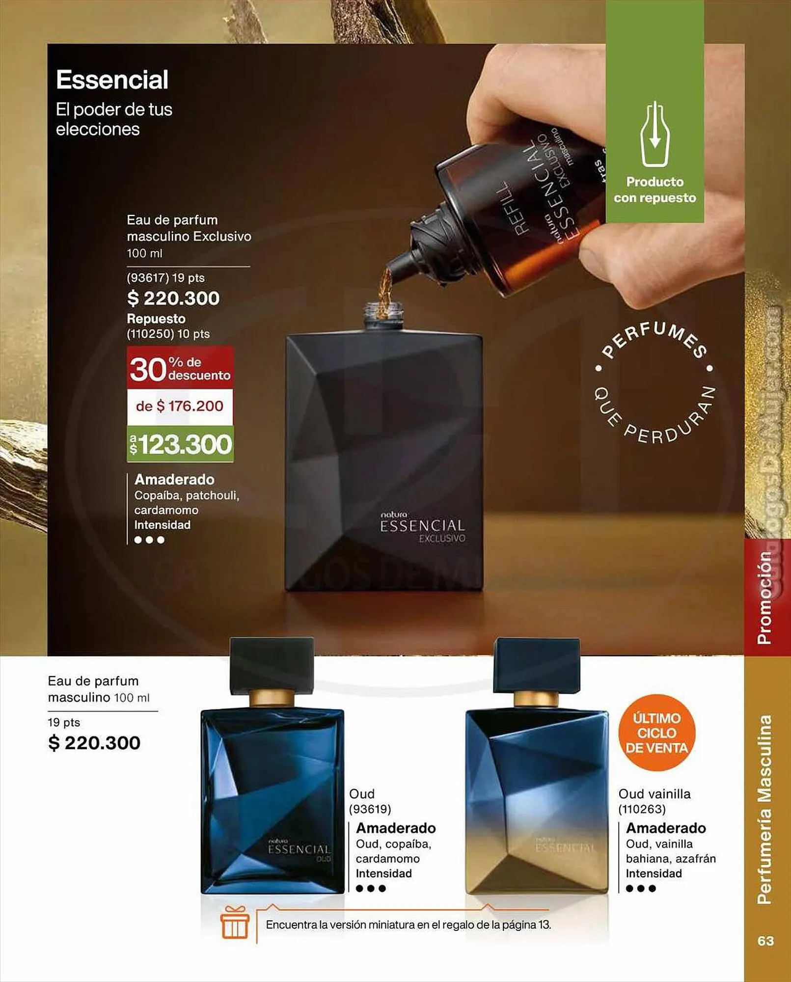 Catalogo de Catálogo Natura 31 de agosto al 2 de septiembre 2023 - Pag 63