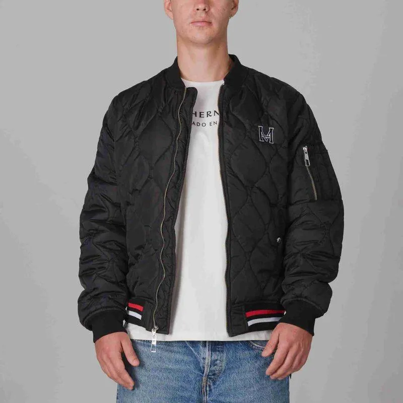 Chaqueta bomber Mamba negro Monteazul