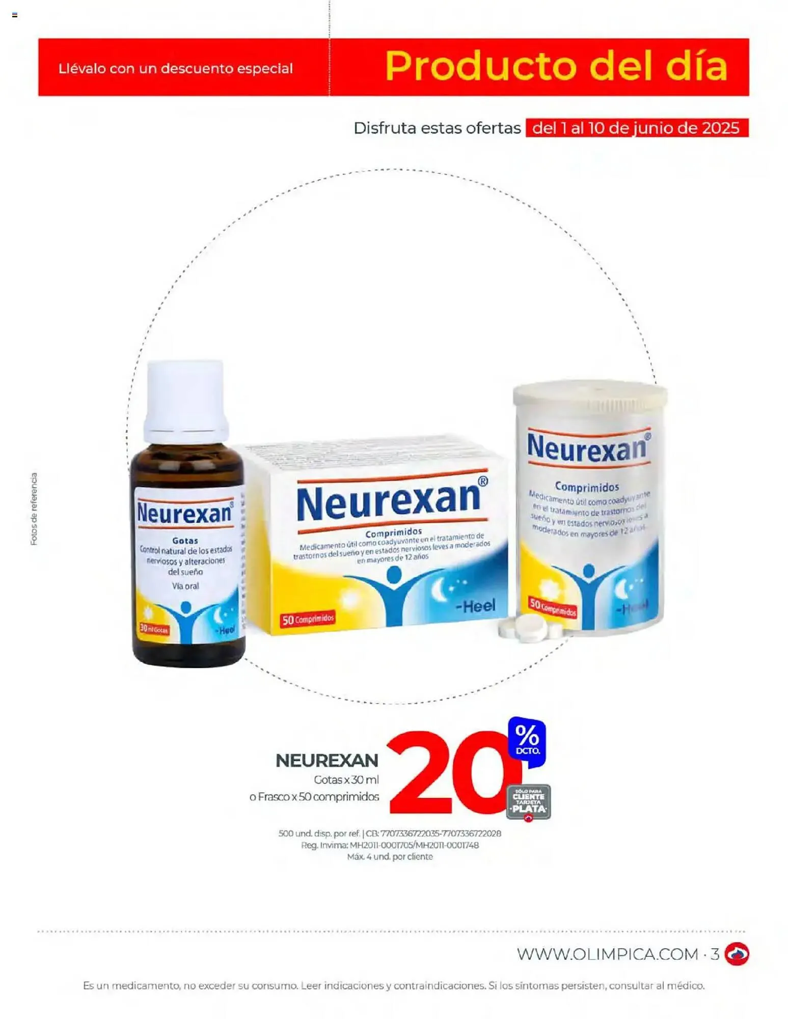 Catalogo de Catálogo Olímpica 1 de junio al 30 de junio 2025 - Pag 3