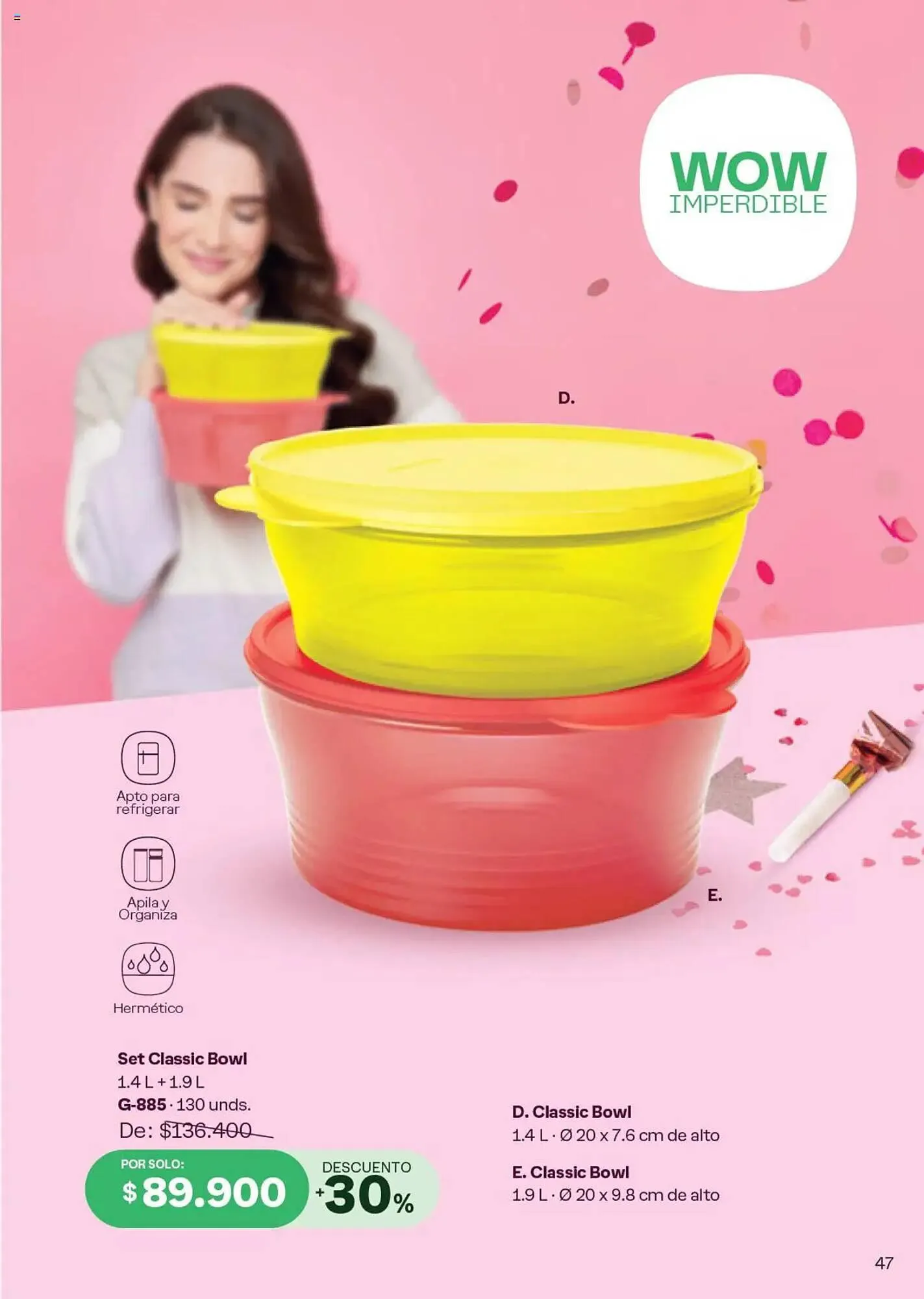Catalogo de Catálogo Tupperware 29 de noviembre al 26 de diciembre 2024 - Pag 47