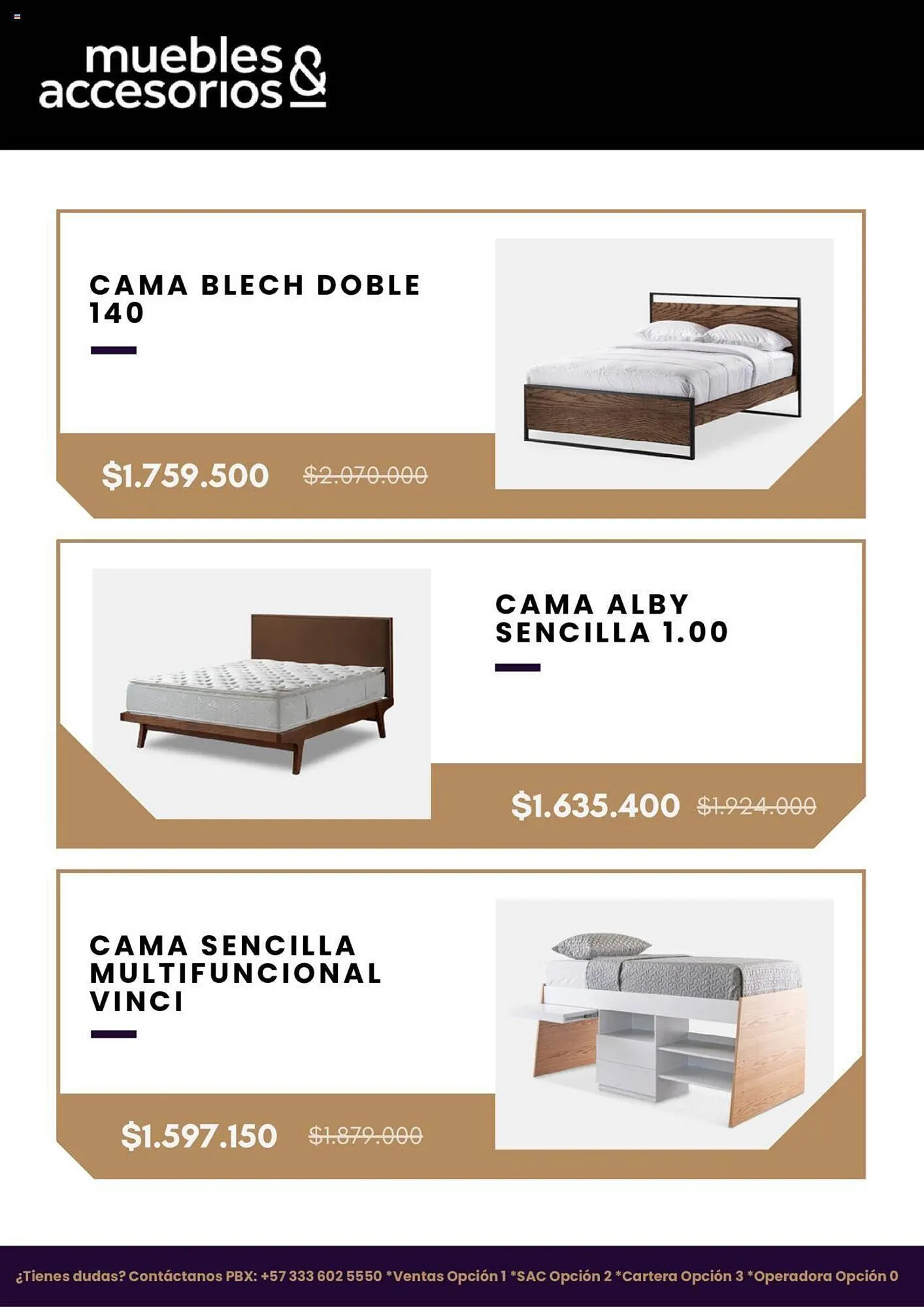 Catalogo de Catálogo Muebles & Accesorios 16 de marzo al 16 de abril 2024 - Pag 5