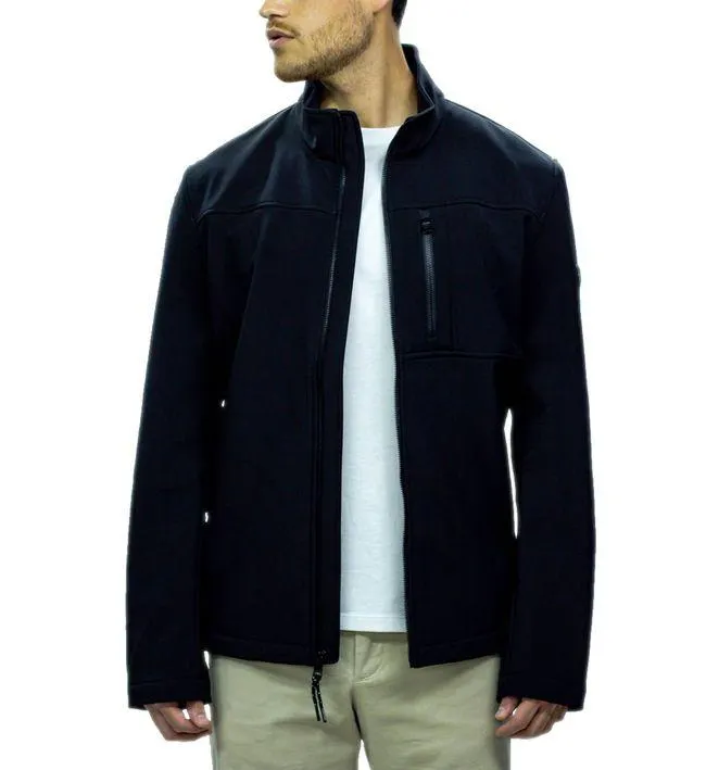 Chaqueta Con Cremallera Hombre Negro Calvin Klein