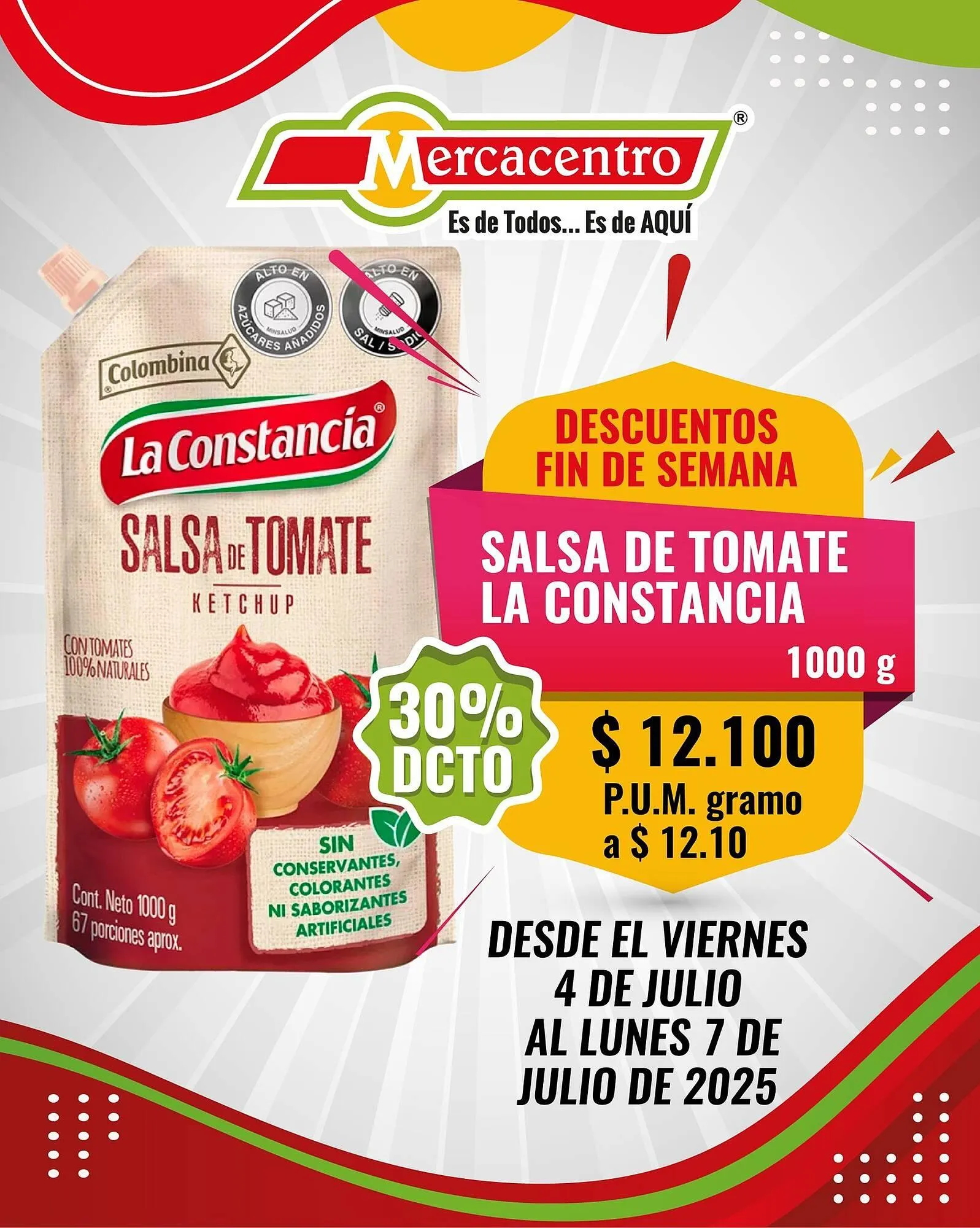 Catalogo de Catálogo MercaCentro 4 de julio al 7 de julio 2025 - Pag 4