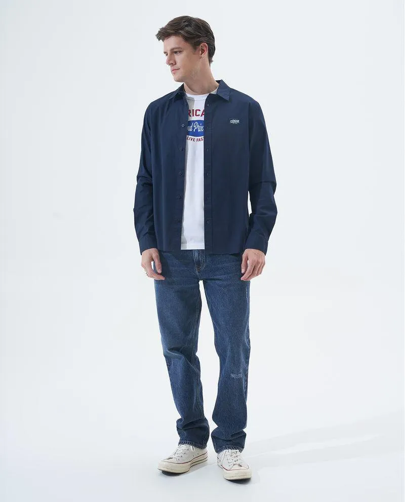 Camisa manga larga para hombre