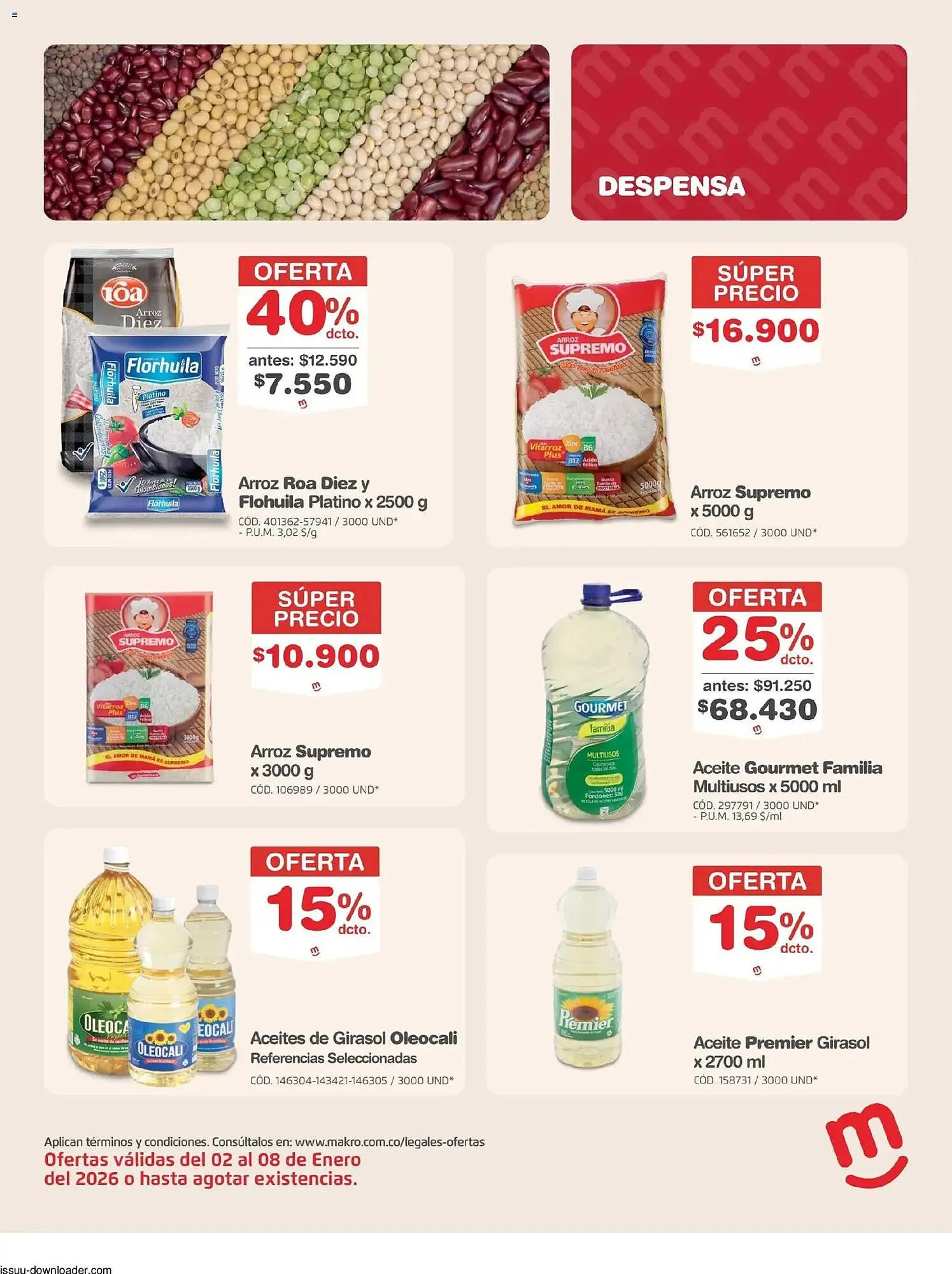 Catalogo de Catálogo Makro 2 de enero al 8 de enero 2026 - Pag 8