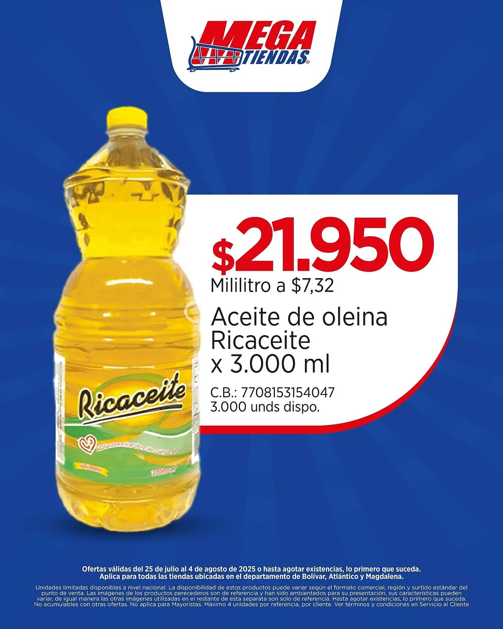 Catalogo de Catálogo MegaTiendas 25 de julio al 4 de agosto 2025 - Pag 2