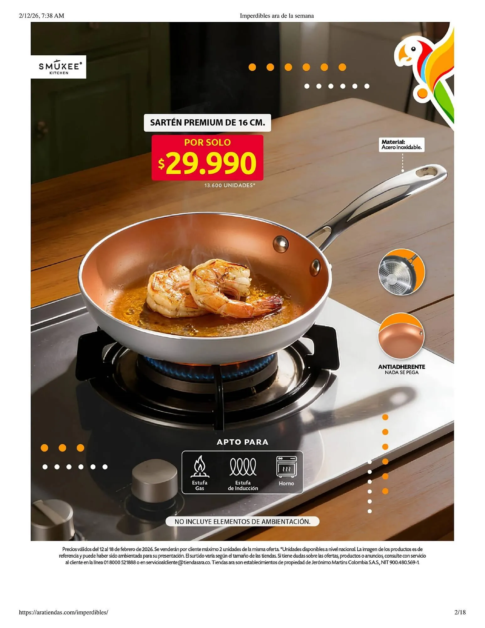 Catalogo de Catálogo Ara 12 de febrero al 18 de febrero 2026 - Pag 2