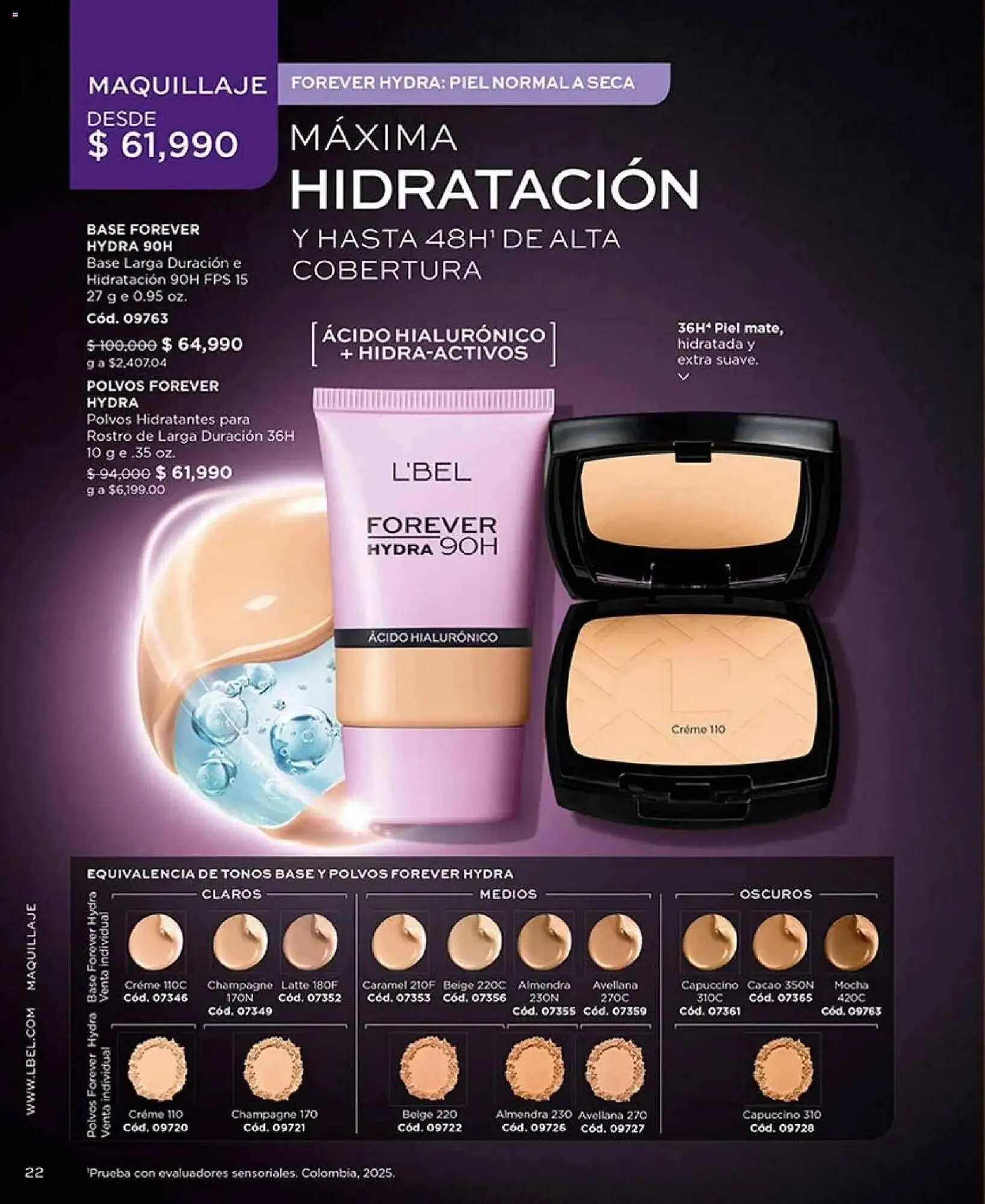 Catalogo de Catálogo L'bel 25 de noviembre al 1 de febrero 2026 - Pag 22