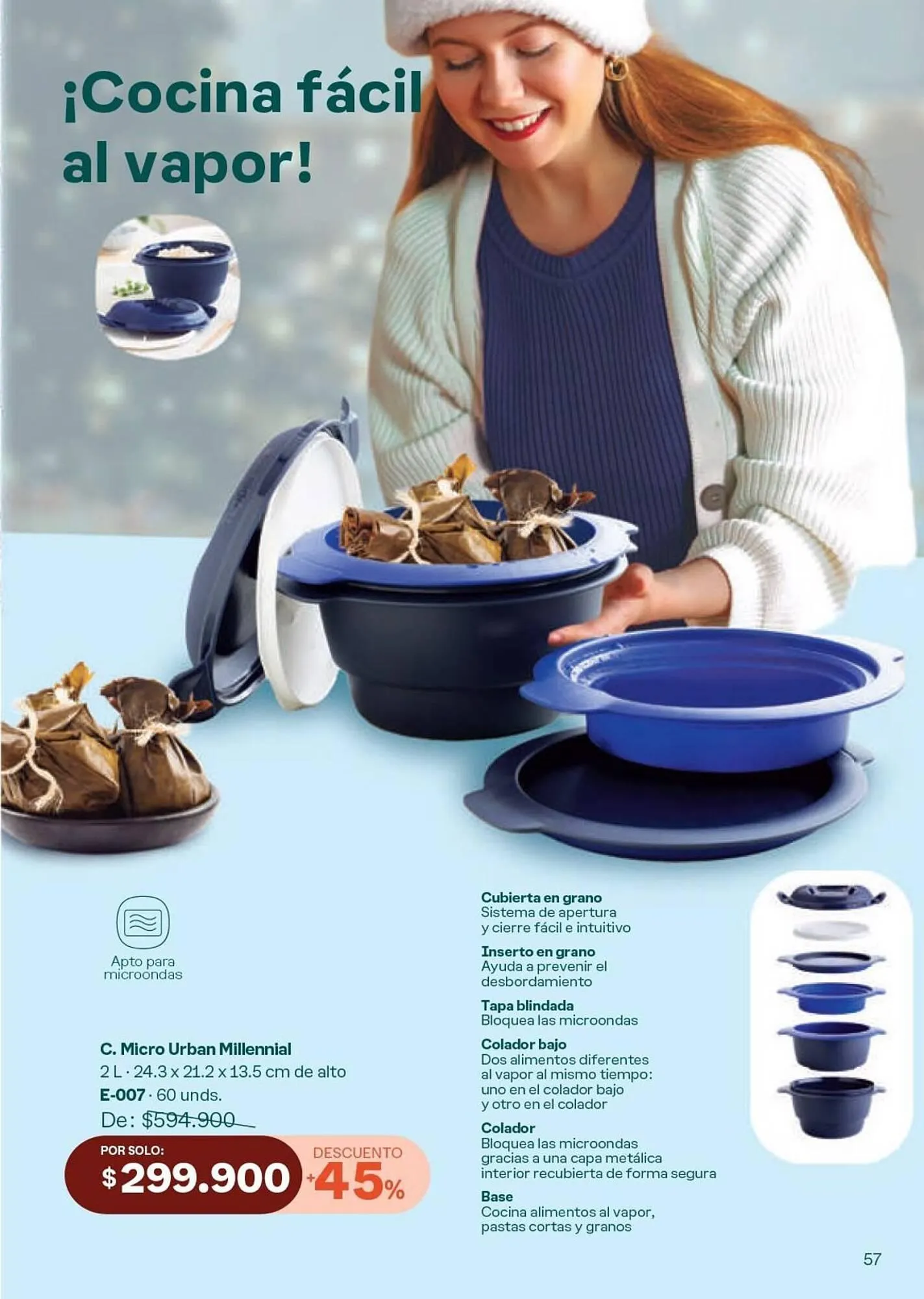 Catalogo de Catálogo Tupperware 19 de noviembre al 31 de diciembre 2024 - Pag 57