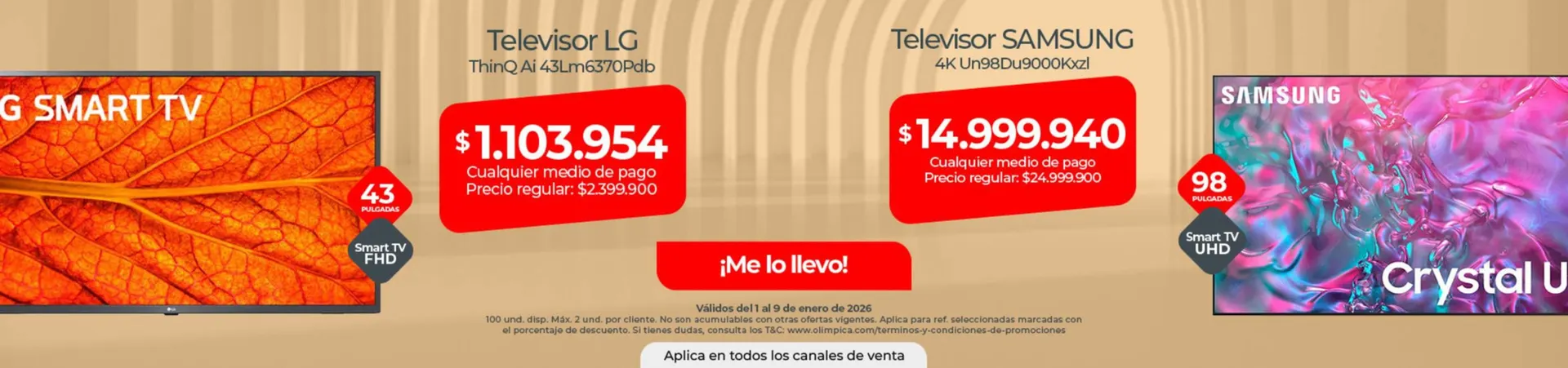 Catalogo de Catálogo Olímpica 1 de enero al 9 de enero 2026 - Pag 1