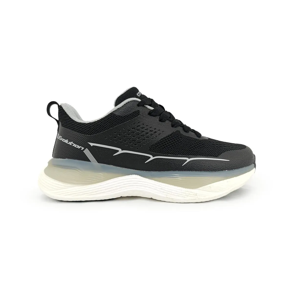 TENIS DEPORTIVO NEGRO CROYDON MUJER