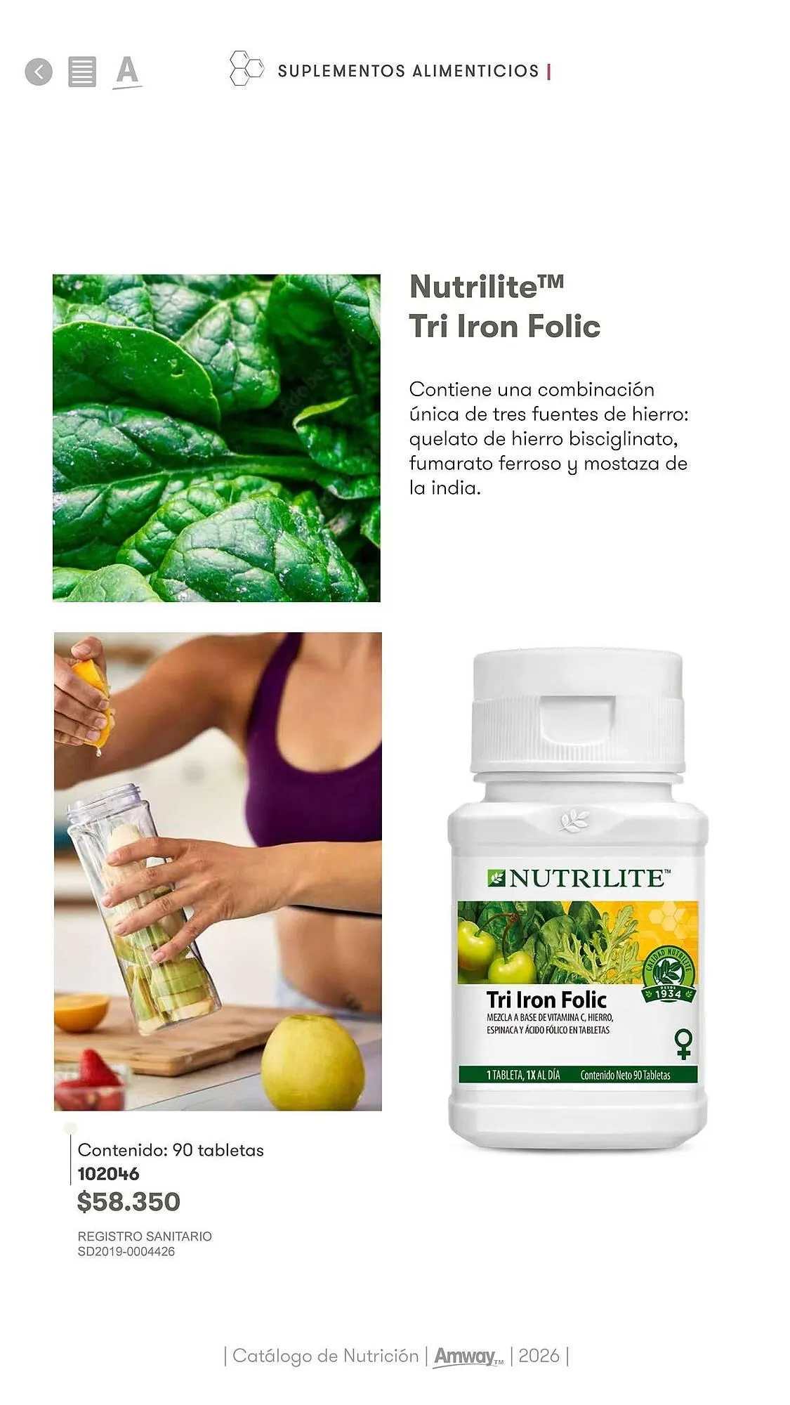 Catalogo de Catálogo Amway 26 de marzo al 31 de diciembre 2026 - Pag 22