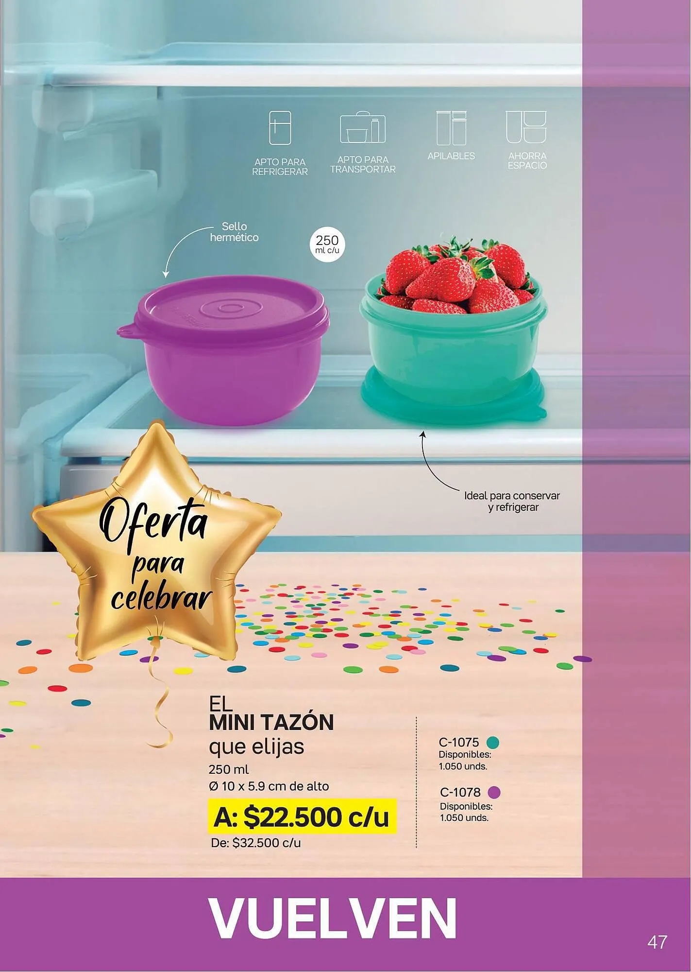 Catalogo de Catálogo Tupperware 16 de junio al 13 de julio 2023 - Pag 49