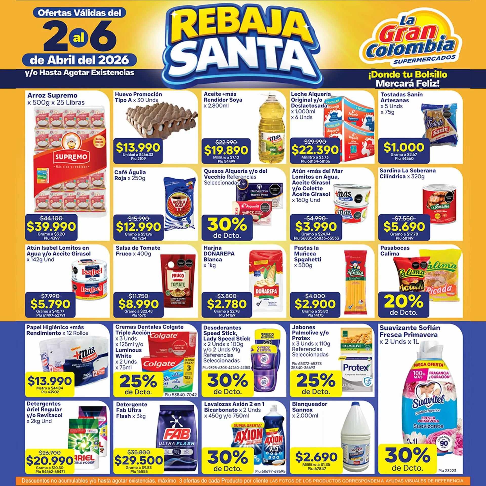 Catalogo de Catálogo La Gran Colombia 2 de abril al 6 de abril 2026 - Pag 1