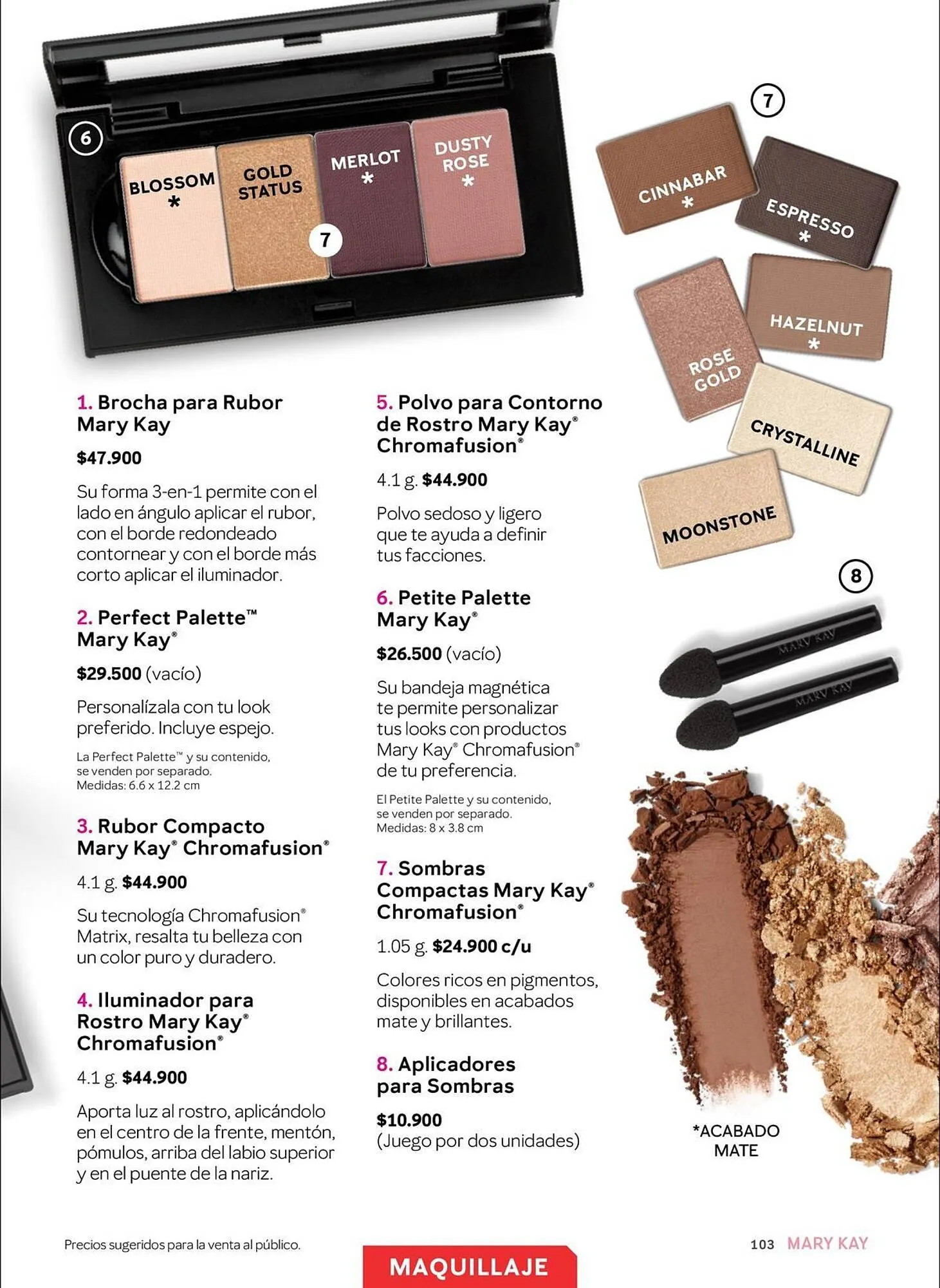 Catalogo de Catálogo Mary Kay 2 de octubre al 31 de octubre 2025 - Pag 103