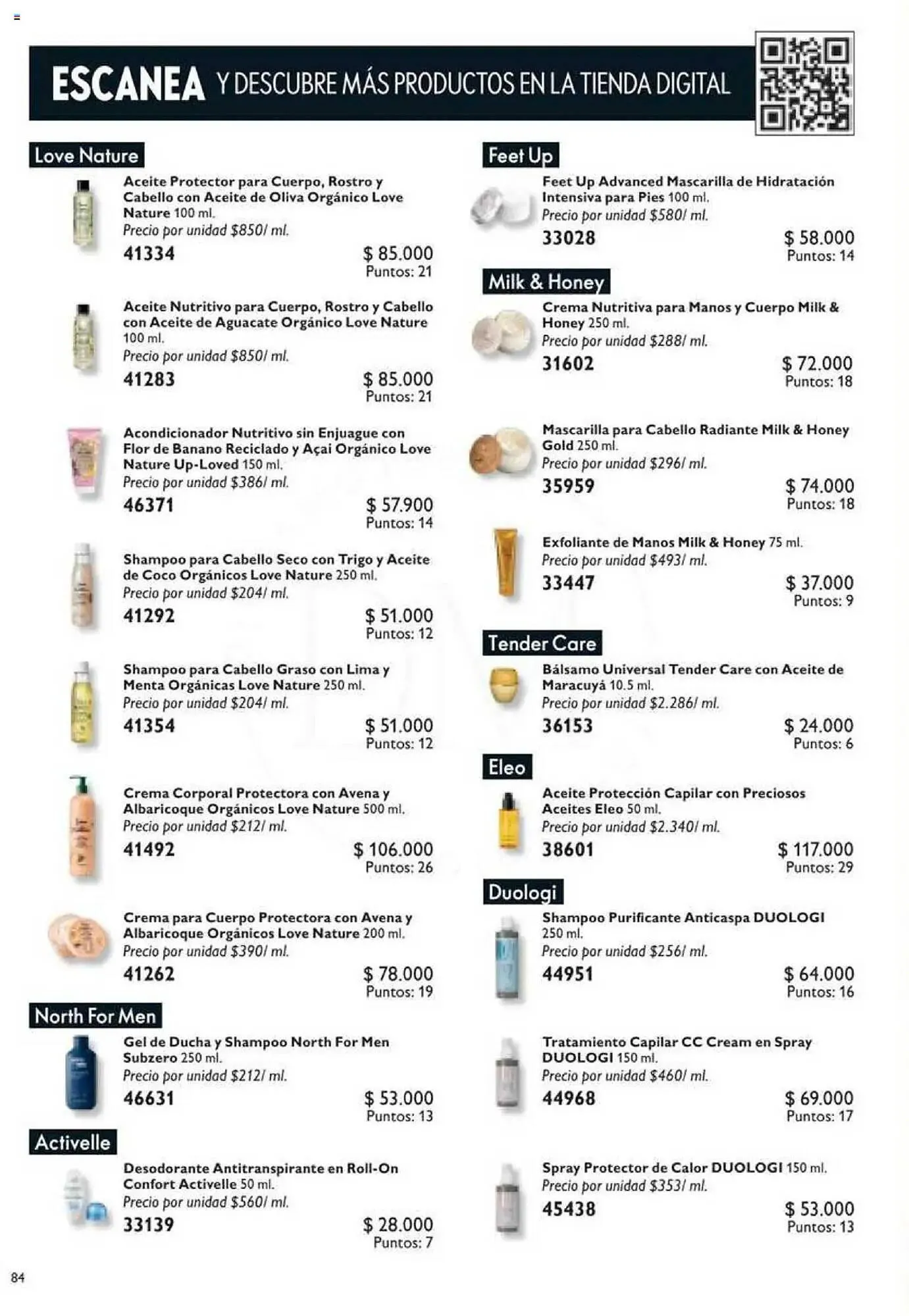 Catalogo de Catálogo Oriflame 8 de febrero al 28 de febrero 2025 - Pag 84