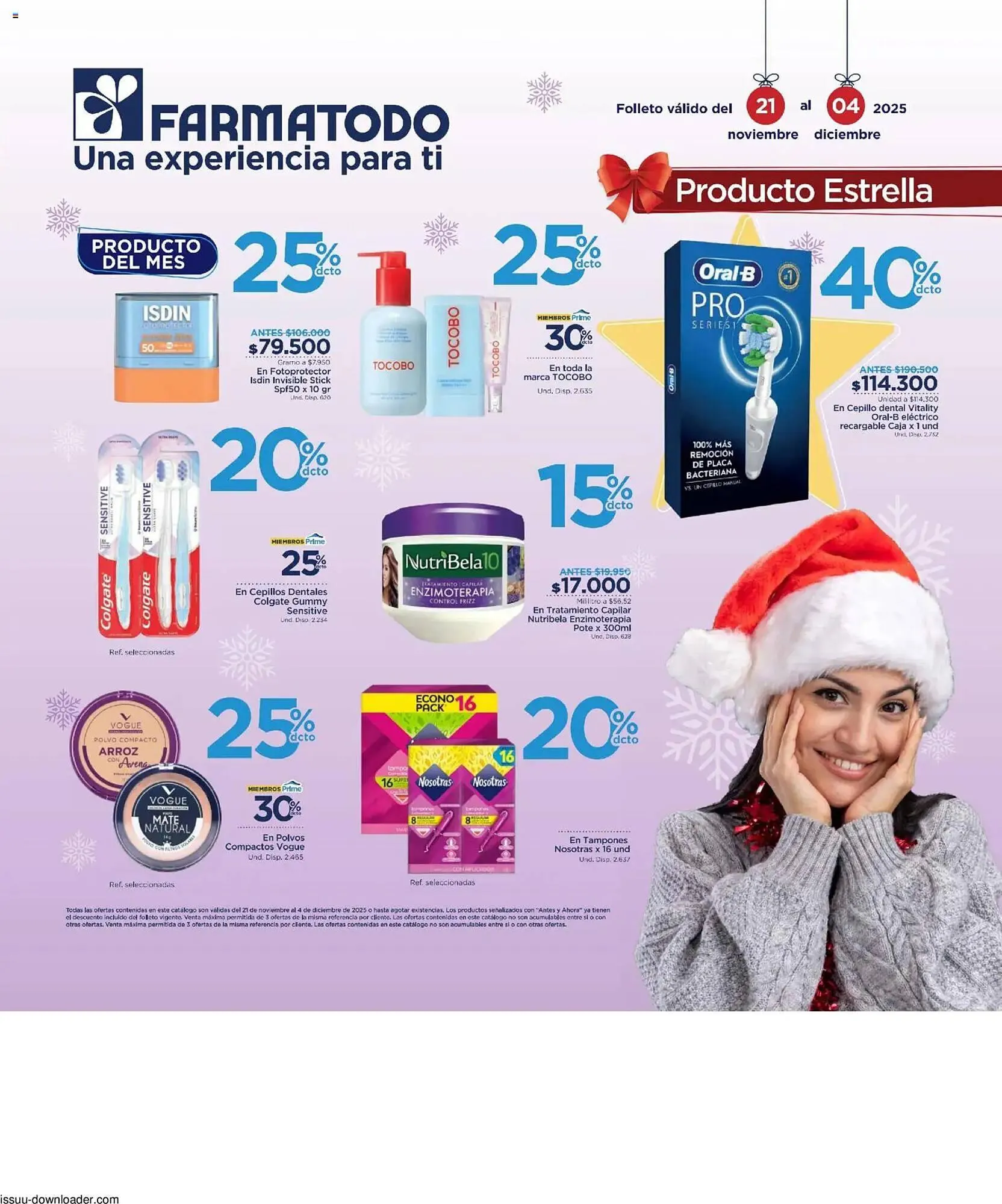 Catalogo de Catálogo FarmaTodo 21 de noviembre al 5 de diciembre 2025 - Pag 1