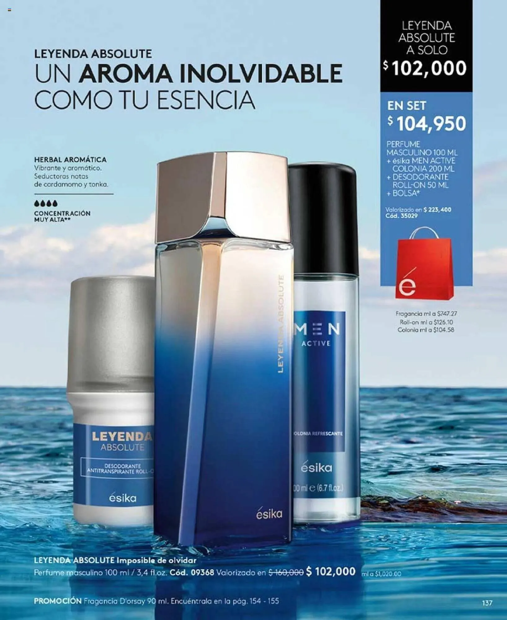 Catalogo de Catálogo Ésika 1 de enero al 31 de enero 2024 - Pag 137