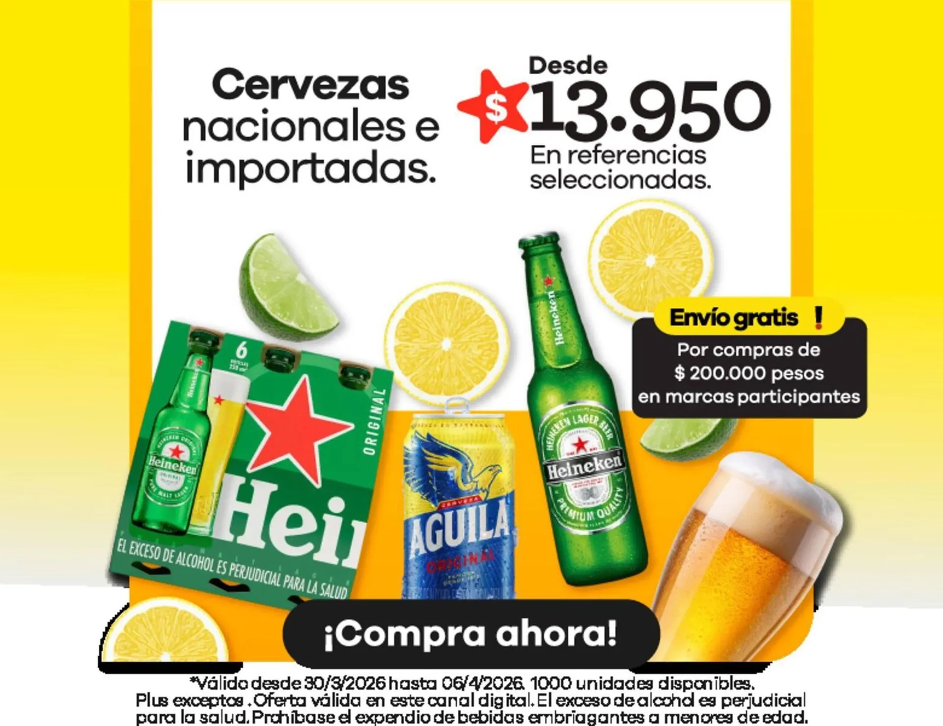 Catalogo de Catálogo Éxito 30 de marzo al 6 de abril 2026 - Pag 1